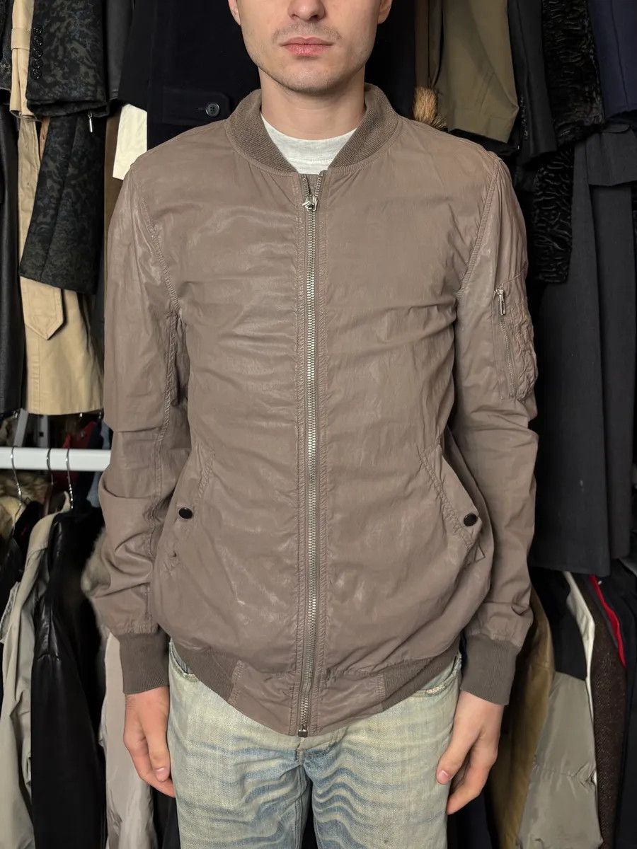 Rick Owens Rick Owens Grey Light Jacket Size US M / EU 48-50 / 2 - 2 Thumbnail