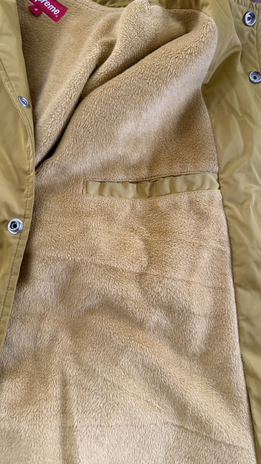 Supreme Supreme Old English Coaches Jacket Gold 2016 Small Size US S / EU 44-46 / 1 - 5 Thumbnail