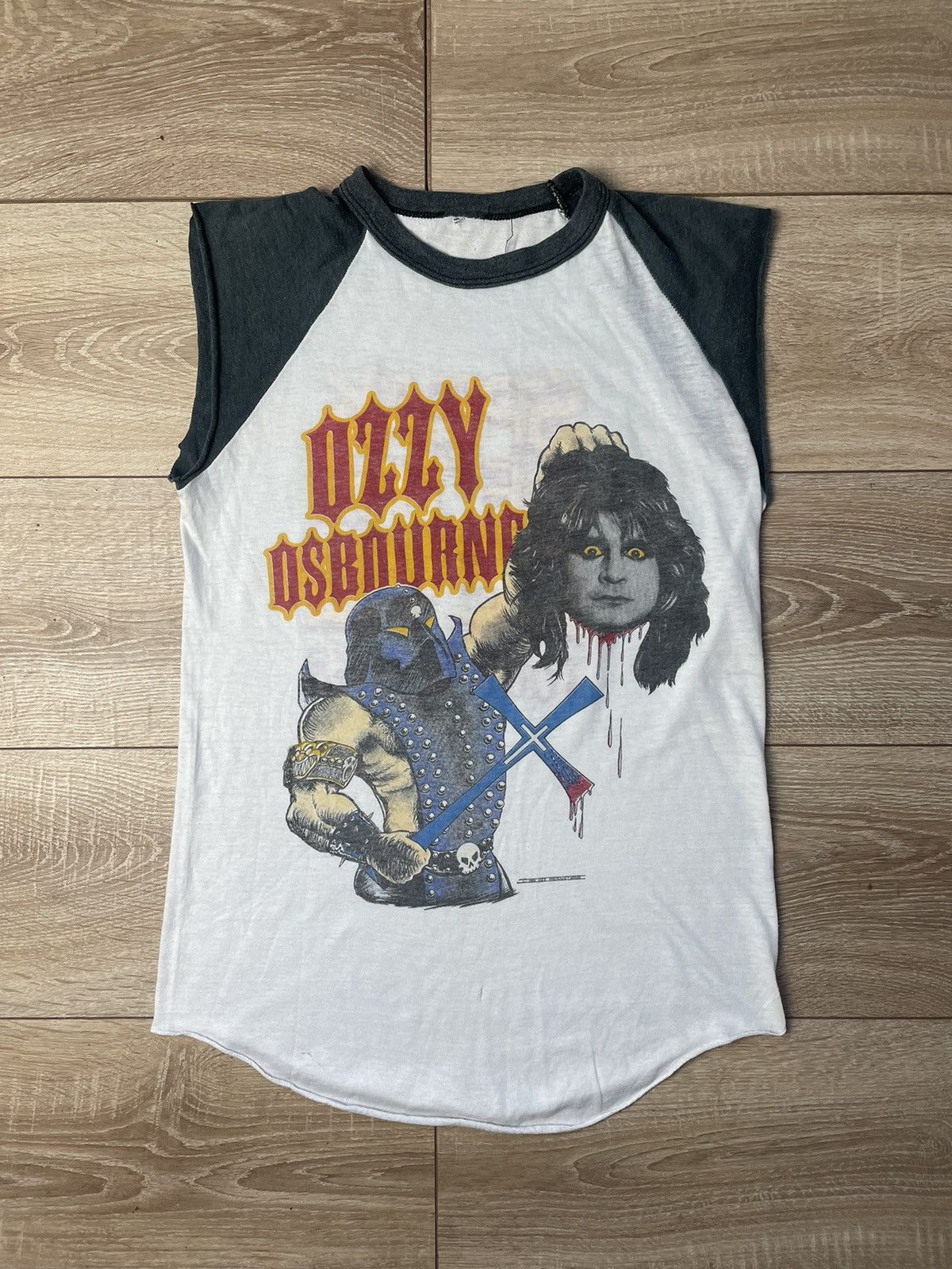 Ozzy Osbourne Vintage Original 1982 Ozzy Osbourne Concert Shirt Devil Tour Size US M / EU 48-50 / 2 - 1 Thumbnail