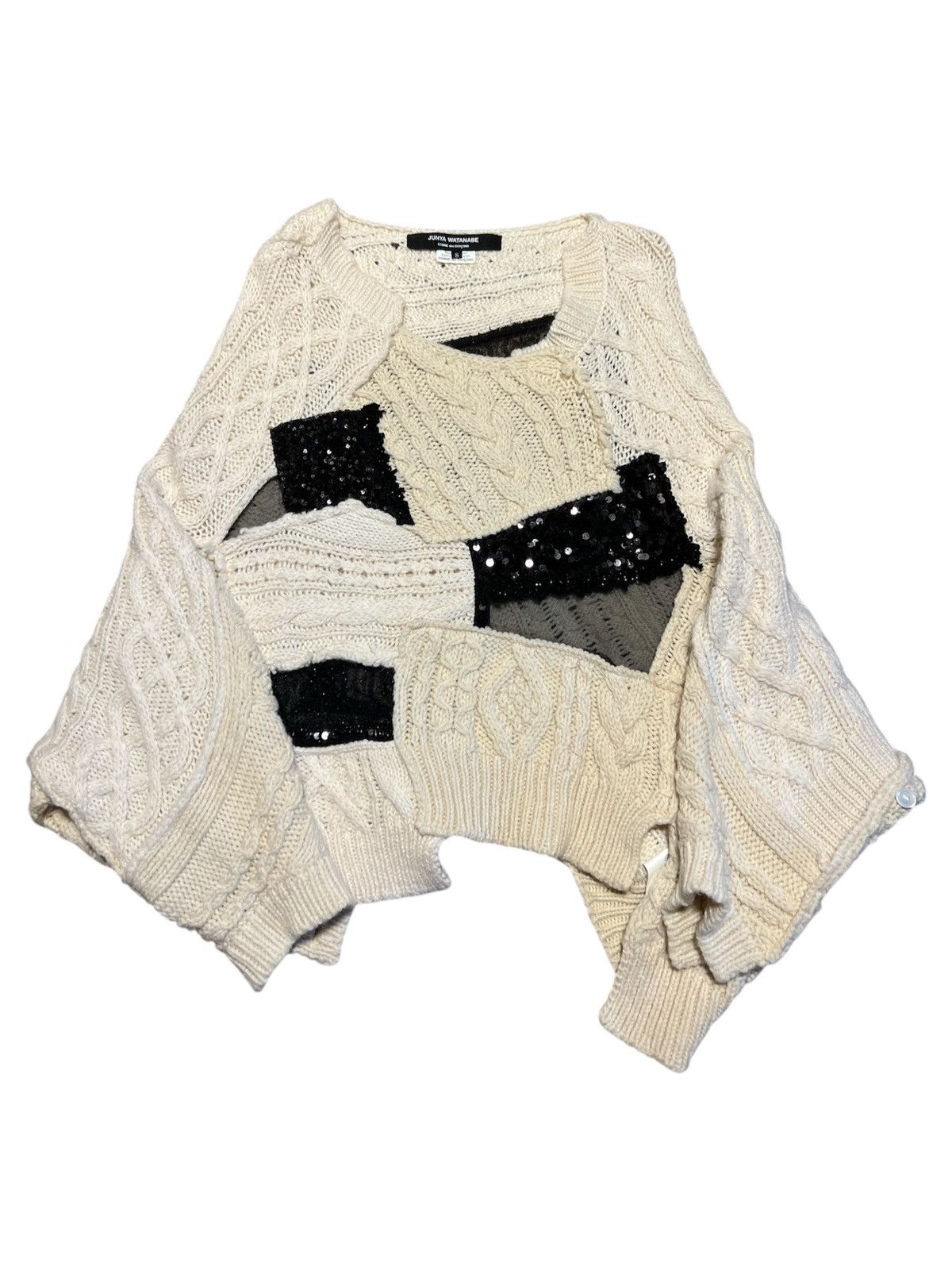 Junya Watanabe Junya Watanabe AD2014 Rare Multi Patchwork Sweater GRAIL Size US M / EU 48-50 / 2 - 2 Thumbnail