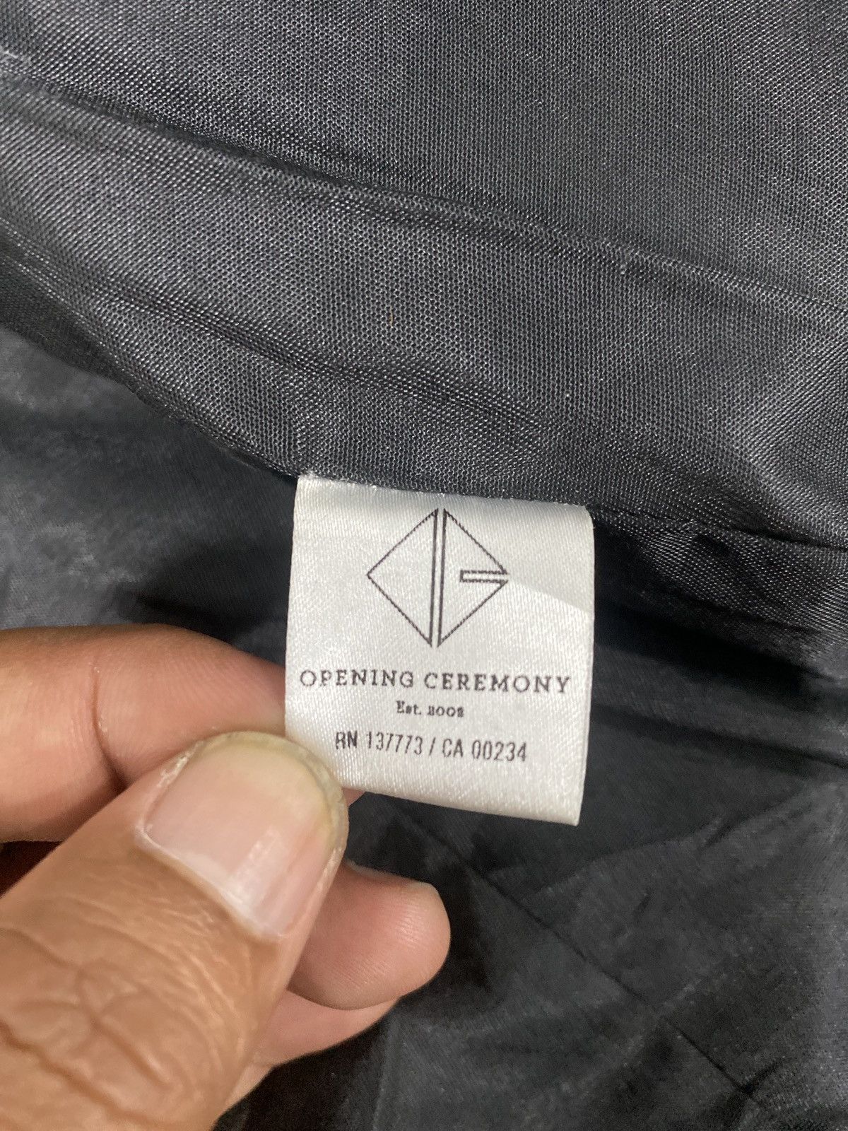 Kadoya × Leather × Opening Ceremony OPENING CEREMONY SEDITIONARIES LEATHER VEST DOUBLE COLLAR Size US XS / EU 42 / 0 - 6 Thumbnail