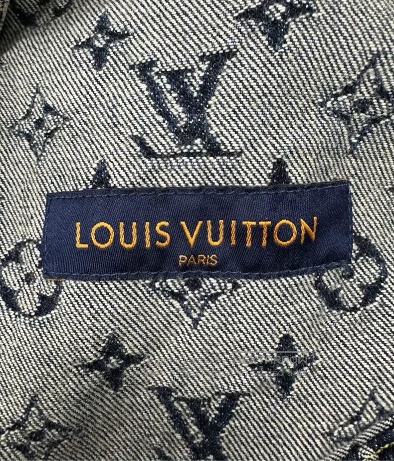 Louis Vuitton Louis Vuitton Co-branded nigo blue floral denim jacket Size US S / EU 44-46 / 1 - 3 Thumbnail
