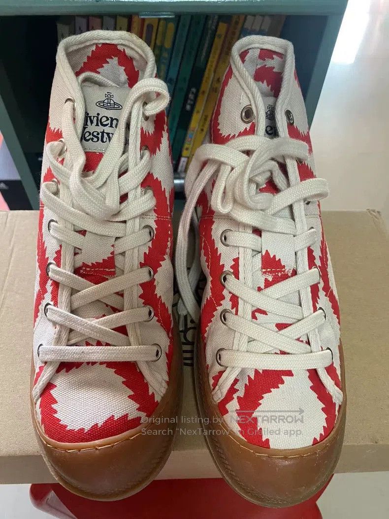 Vivienne Westwood Vivienne Westwood Classic Pirate Pattern Women's Shoes Size US 7.5 / IT 37.5 - 2 Thumbnail