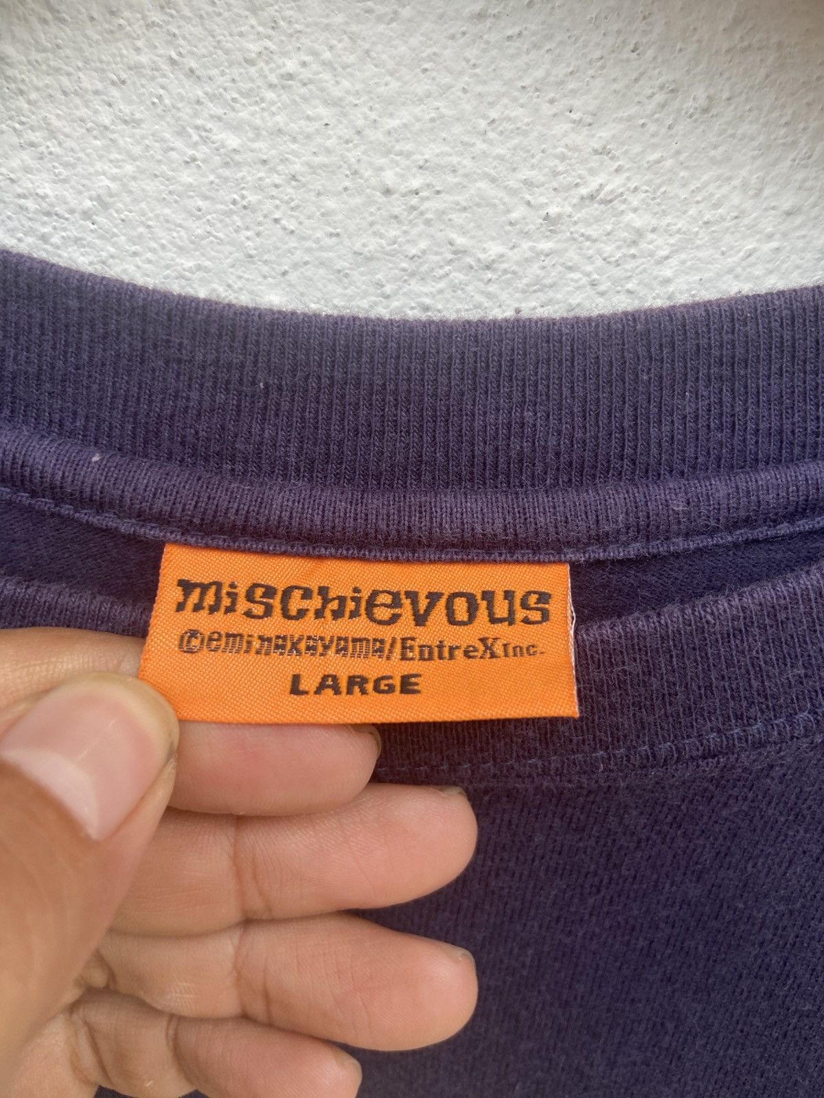 Japanese Brand 🔥 Mischievous t shirt long sleeve art fashion graffity Size US L / EU 52-54 / 3 - 7 Thumbnail