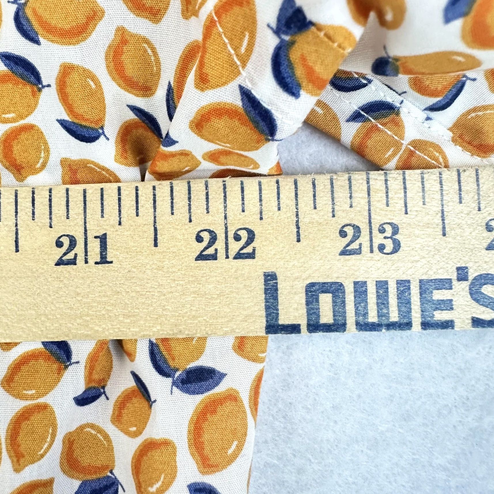 Pronto Uomo Pronto Uomo Shirt Mens XL White Yellow Lemon Print Short Sleeve Button Up Cotton Size US XL / EU 56 / 4 - 7 Thumbnail