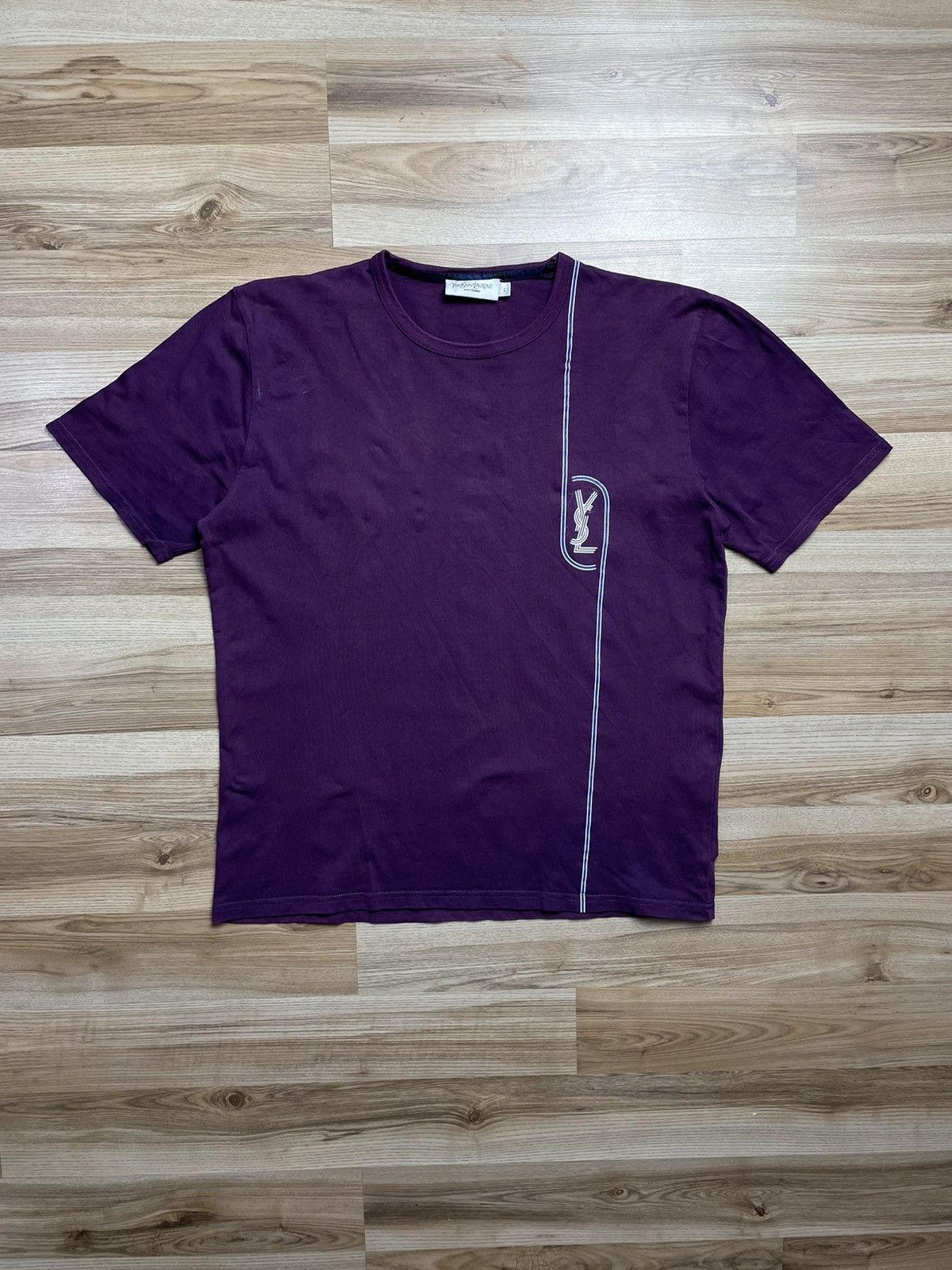 Vintage × Yves Saint Laurent Yves Saint Lauren Tee Size US L / EU 52-54 / 3 - 1 Thumbnail