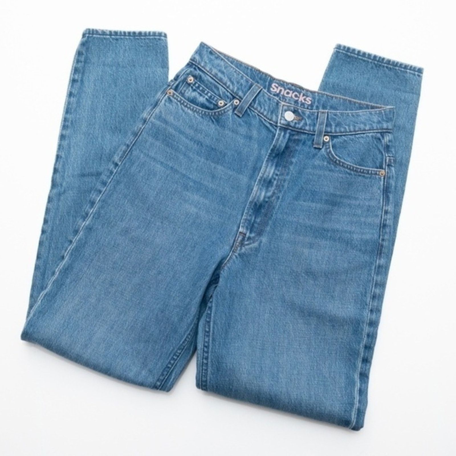 MOTHER MOTHER. SNACKS! High Waisted Twizzy Skimp Jeans. Size 26" / US 2 / IT 38 - 1 Thumbnail