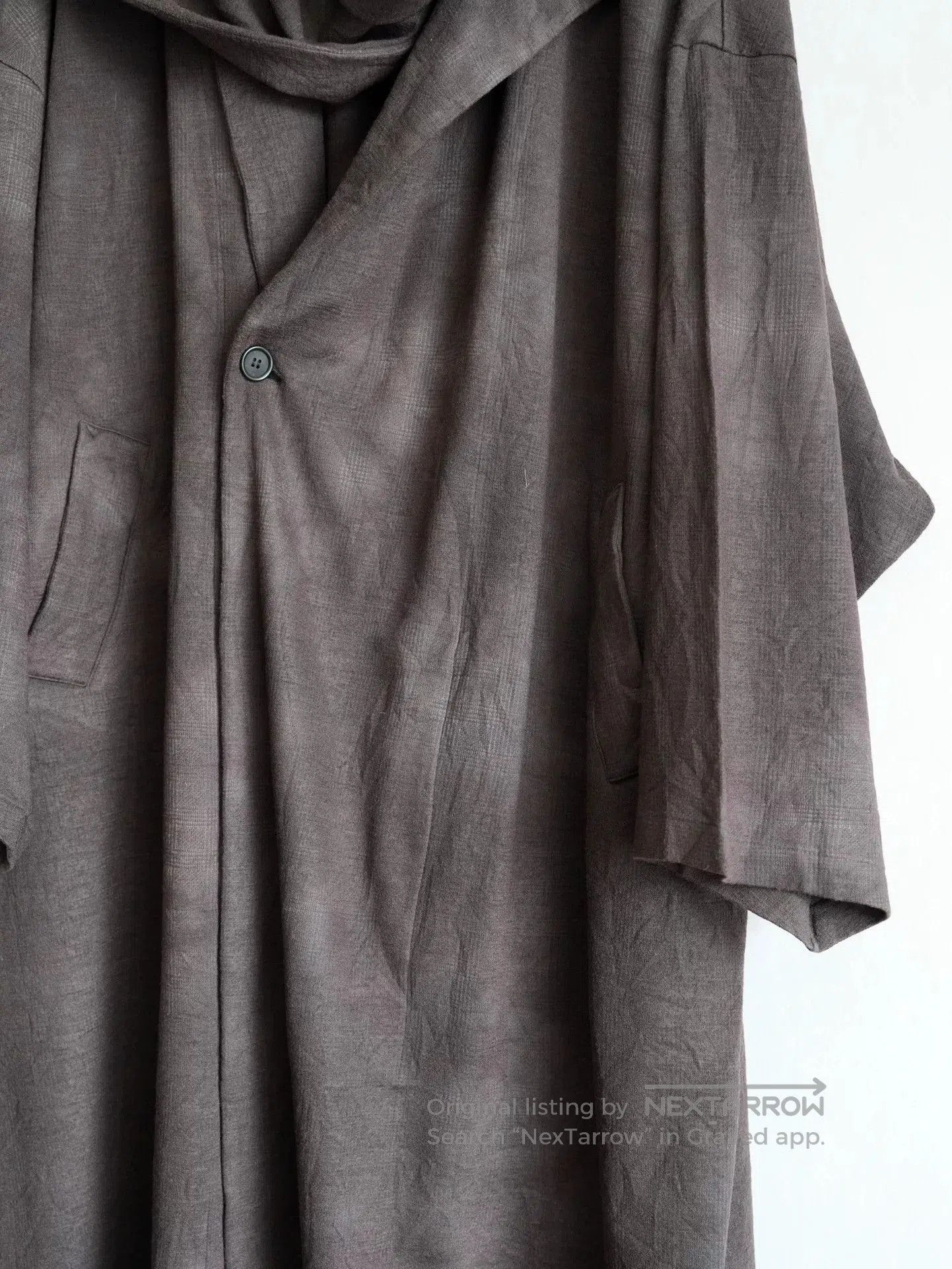 Yohji Yamamoto Yohji Yamamoto Unique Scarf Coat. Size L / US 10 / IT 46 - 5 Thumbnail