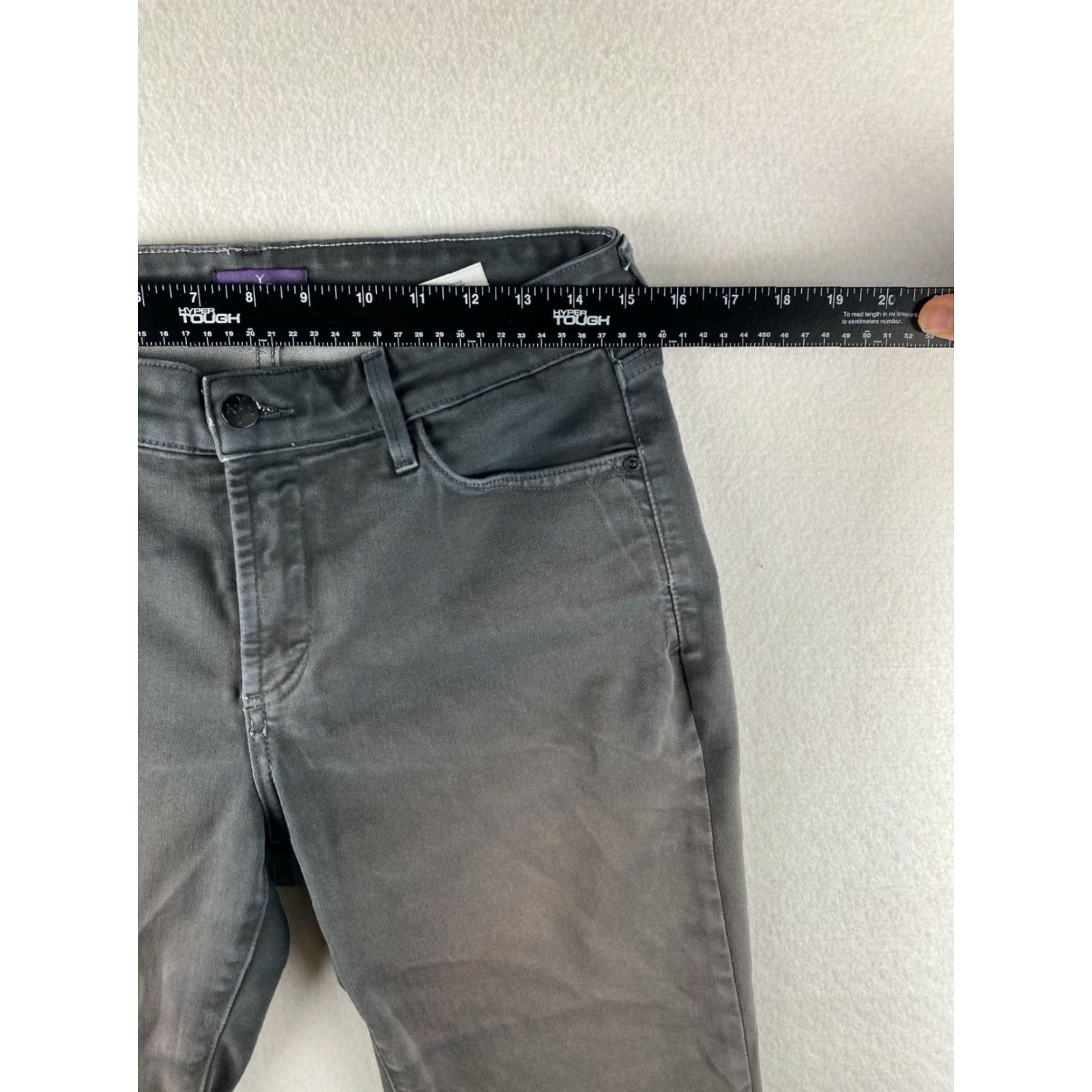 NYDJ NYDJ Not Your Daughters Jeans Black Ankle Legging 6 Denim Women Stretch Shaping 5-Pocket Modern Regular Jeans Womens Size 28" / US 6 / IT 42 - 3 Thumbnail