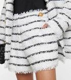 Balmain o1y0625 Short in White/Black Size 27" / US 4 / IT 40 - 4 Thumbnail