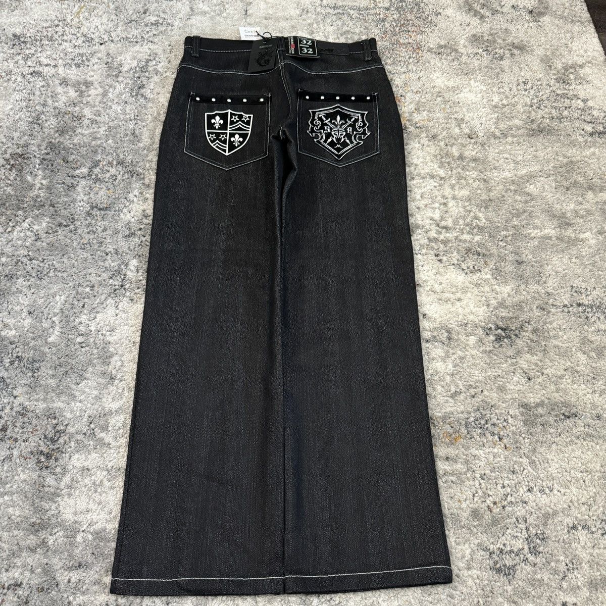 JNCO × Japanese Brand × Vintage Vintage Y2K Raw Blue baggy cybergoth jeans NWT Size US 32 / EU 48 - 1 Thumbnail