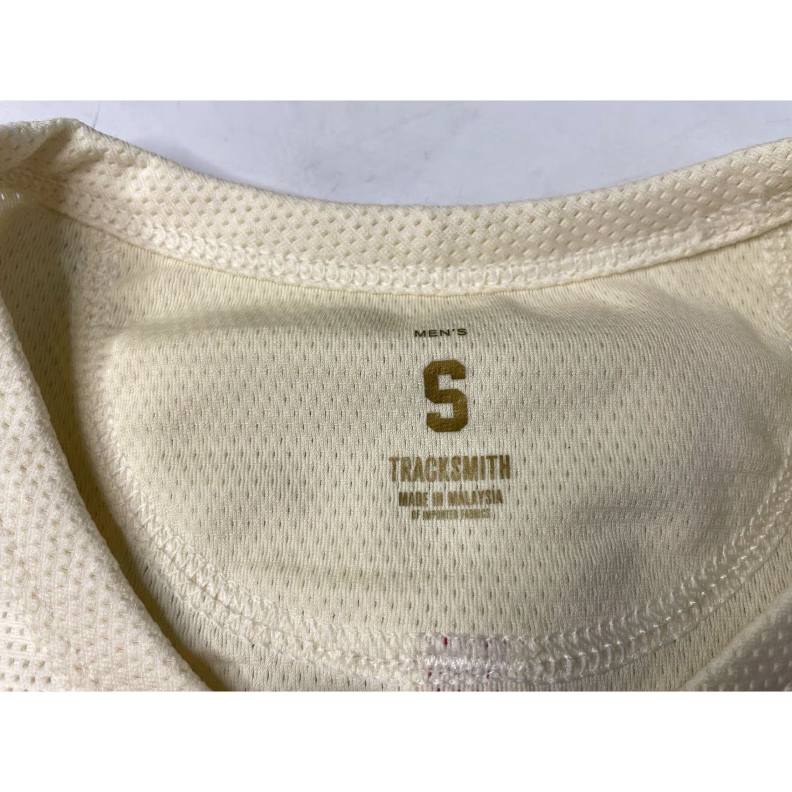 Vintage Tracksmith Long Sleeve Running Shirt Mens Small Ivory T-Shirt Performance Activewear Running & Jogging Size US S / EU 44-46 / 1 - 3 Thumbnail