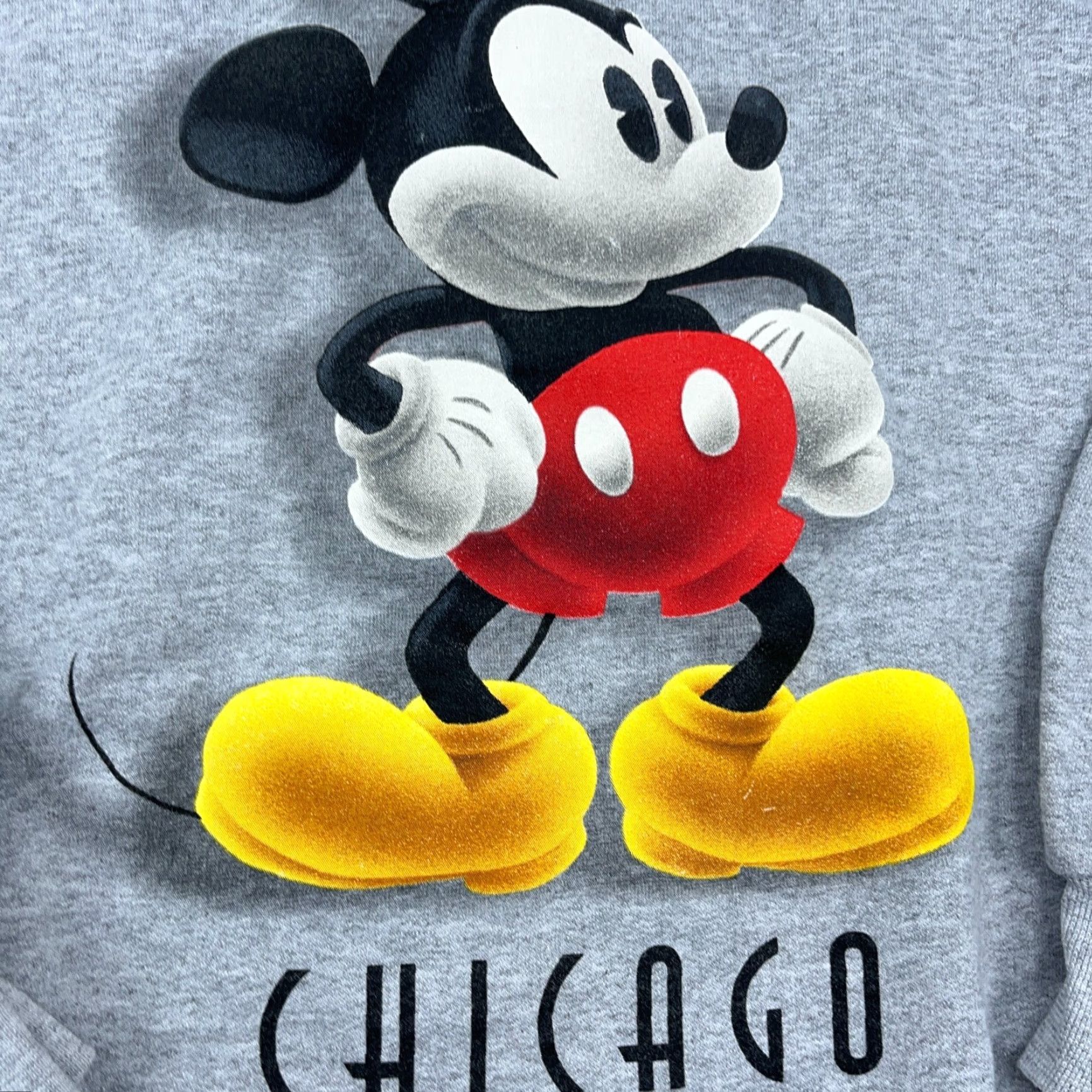 Disney VINTAGE Disney Sweatshirt Men S Gray Crewneck Mickey Logo 80s 90s USA TV Cartoon Chicago Size US S / EU 44-46 / 1 - 4 Thumbnail