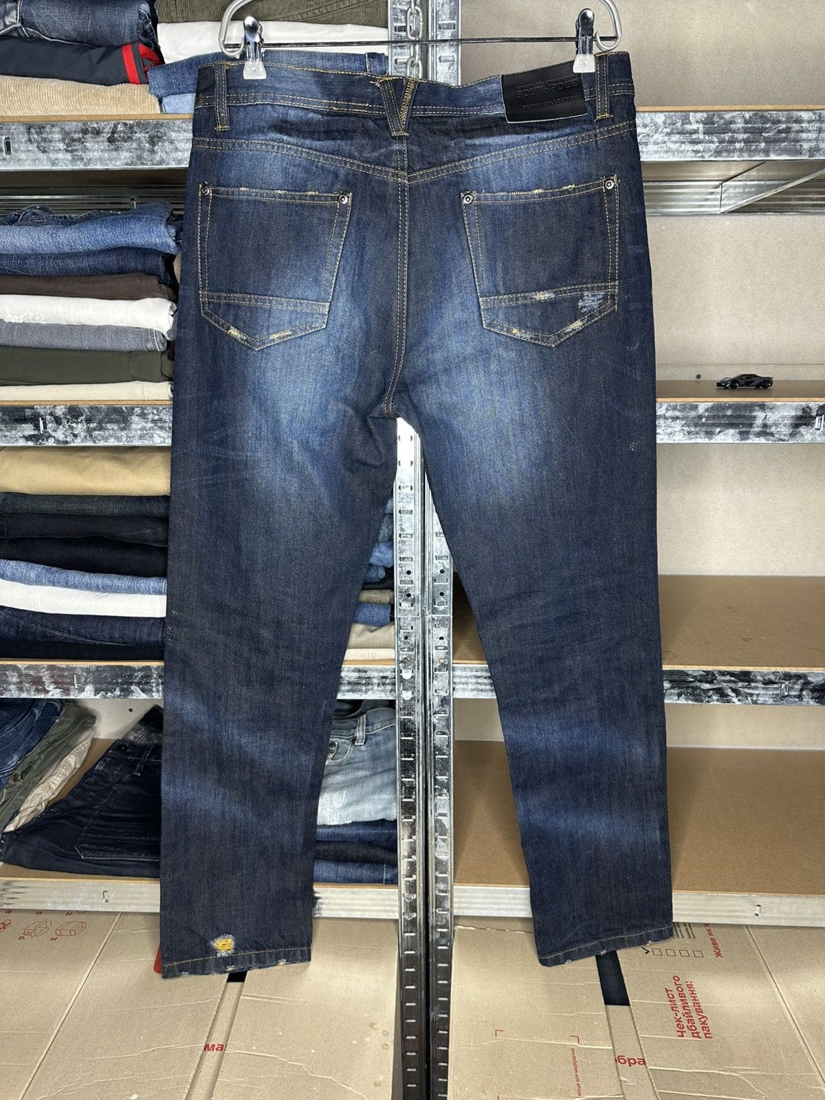Southpole SouthPole 34 x 34 Crazy Vintage Y2K Skater Rap Jeans Pants Size US 34 / EU 50 - 2 Thumbnail