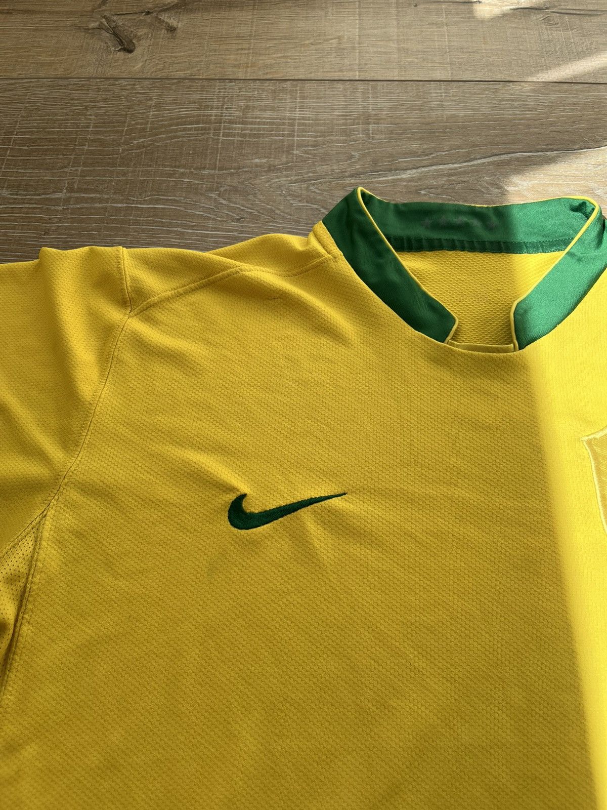 Nike VINTAGE NIKE BRASIL 2006 JERSEY Y2K Size US L / EU 52-54 / 3 - 5 Thumbnail