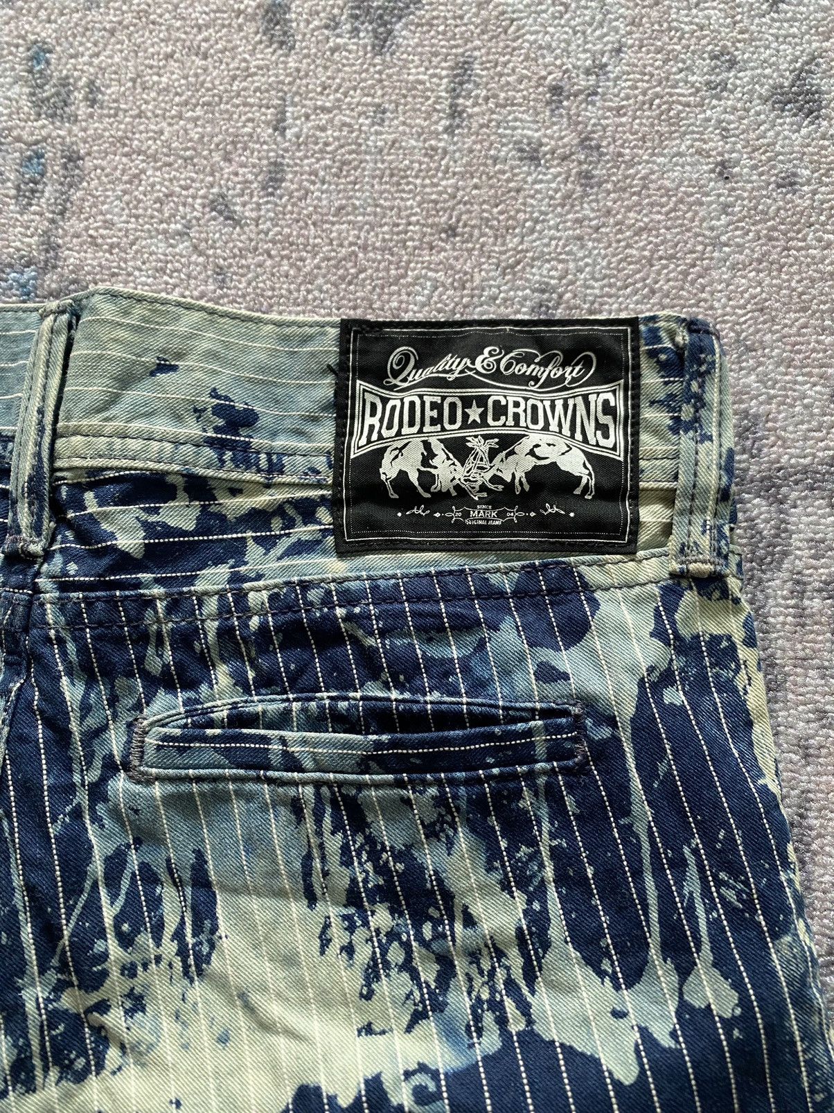 Beauty Beast × If Six Was Nine × Japanese Brand Rare Rodeo Crowns Flared Pants Size US 31 - 7 Thumbnail