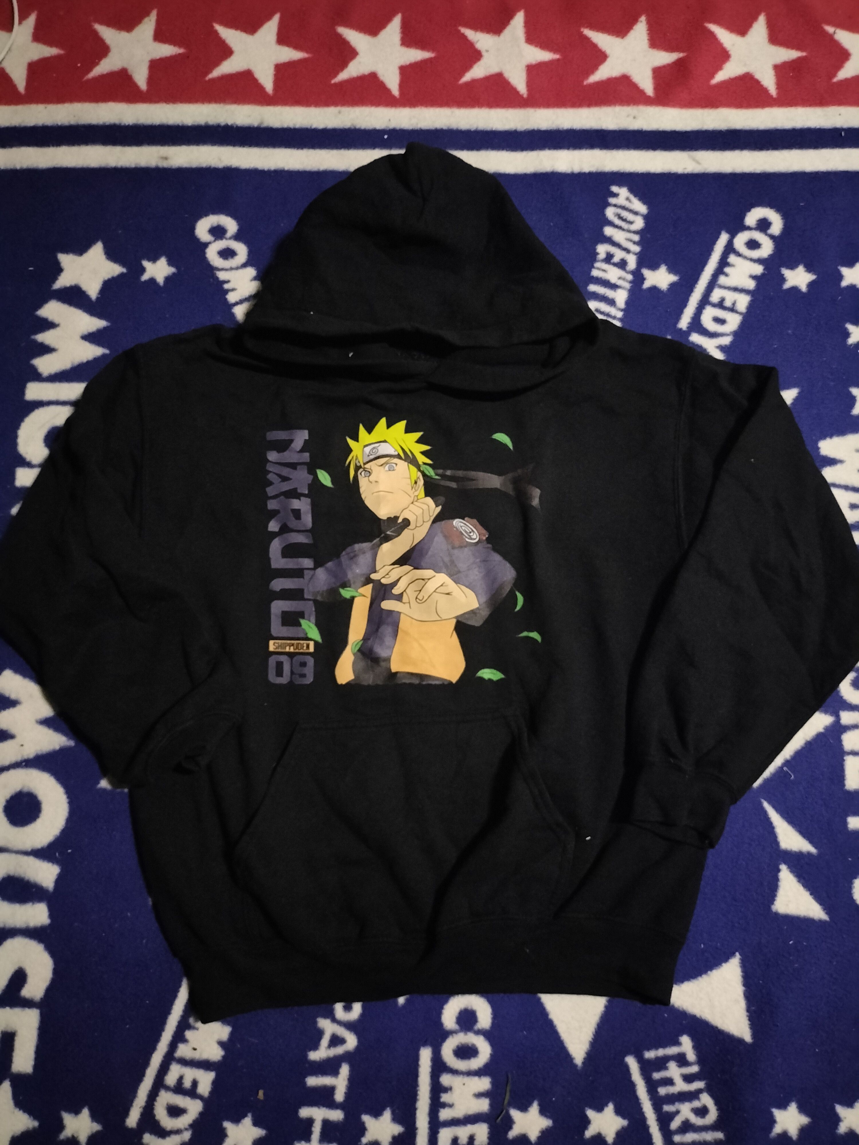 Anime Naruto Shippuden 2009 Hoodie Sweatshirt Anime Manga Size US M / EU 48-50 / 2 - 1 Thumbnail