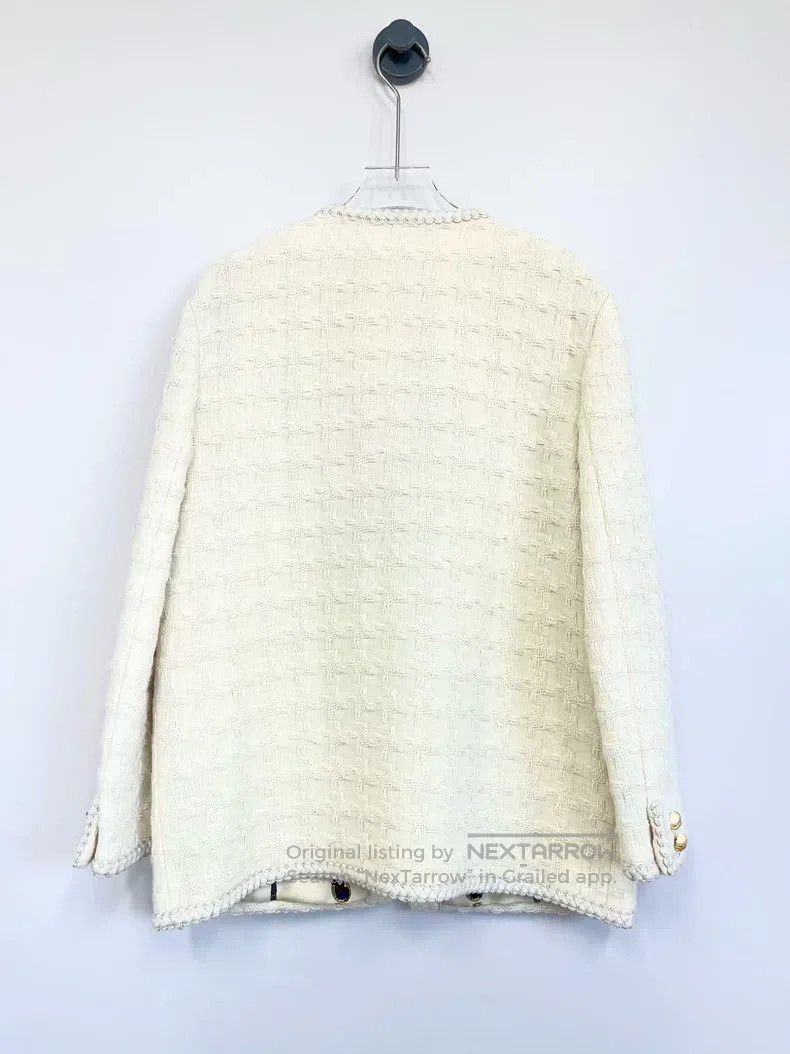 Gucci Gucci Beige small fragrant style knitted coat Size XS / US 0-2 / IT 36-38 - 2 Thumbnail