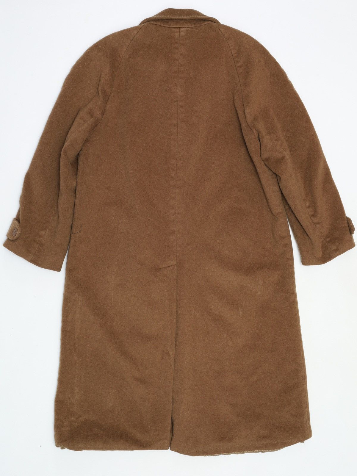 Vintage Ing Loro Piana Vintage Wool Cashmere Beige Coat Size M / US 6-8 / IT 42-44 - 2 Thumbnail