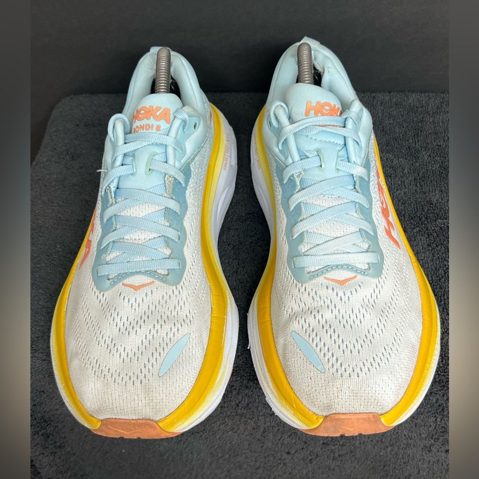 Hoka Hoka One One Women’s Bondi 8 Blue Shoes Size 9 B US Size US 9 / IT 39 - 5 Thumbnail