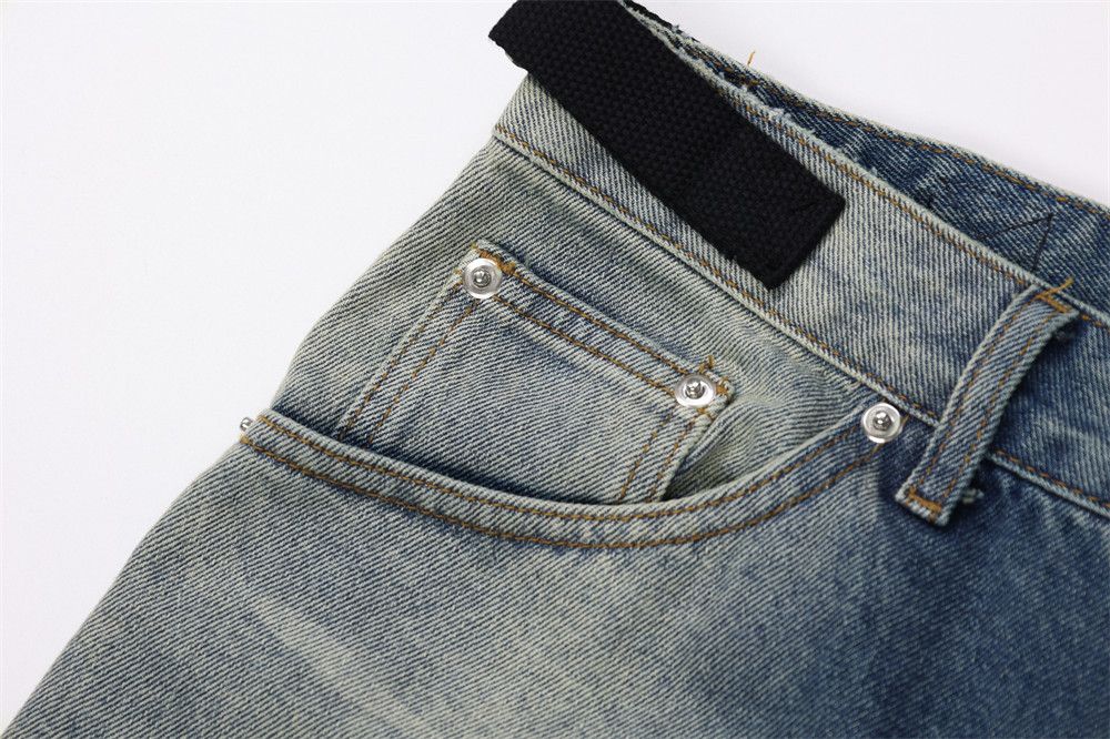 Japanese Brand × Vintage Water Ripples Denim Short Size US 28 / EU 44 - 7 Thumbnail