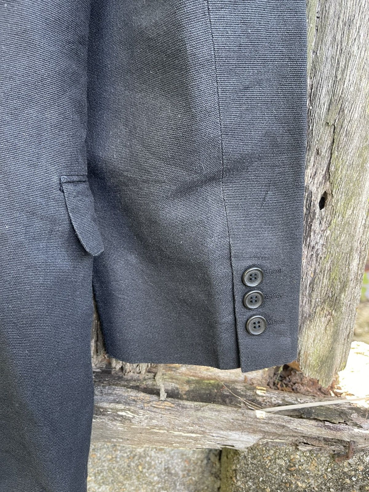 Issey Miyake Issey Miyake Men S/S 2001 Black Blazer Size L Japan Size US L / EU 52-54 / 3 - 17 Thumbnail