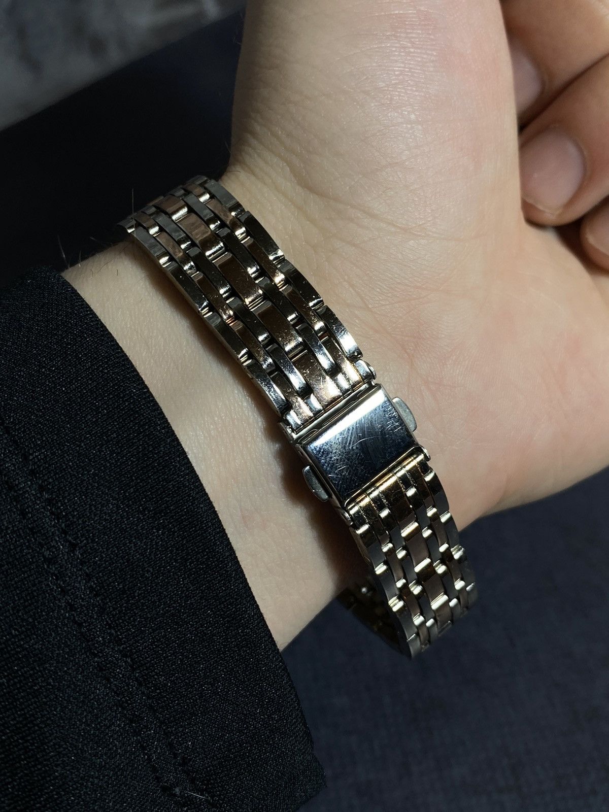 Japanese Brand Vintage LARSU Elegant Gold-Silver Watch - Japanese Brand Size ONE SIZE - 3 Thumbnail