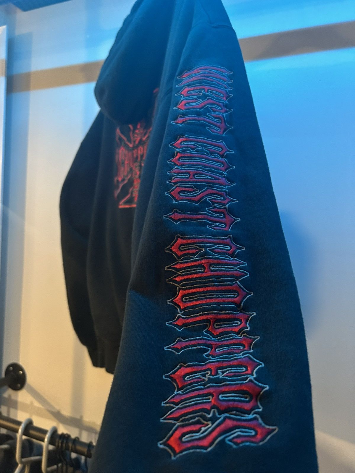 West Coast Choppers West Coast Choppers Jesse James Thermal Lined Zip Up Hoodie Size US XL / EU 56 / 4 - 5 Thumbnail