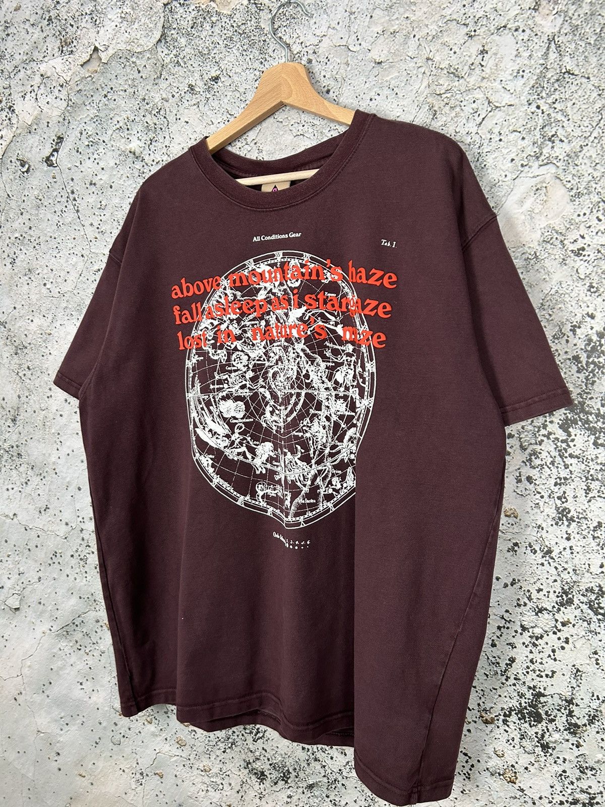 Nike ACG × Vintage Vintage Nike ACG Rare Graphic Tee Gorpcore 00s Y2K Hiking Size US XL / EU 56 / 4 - 2 Thumbnail