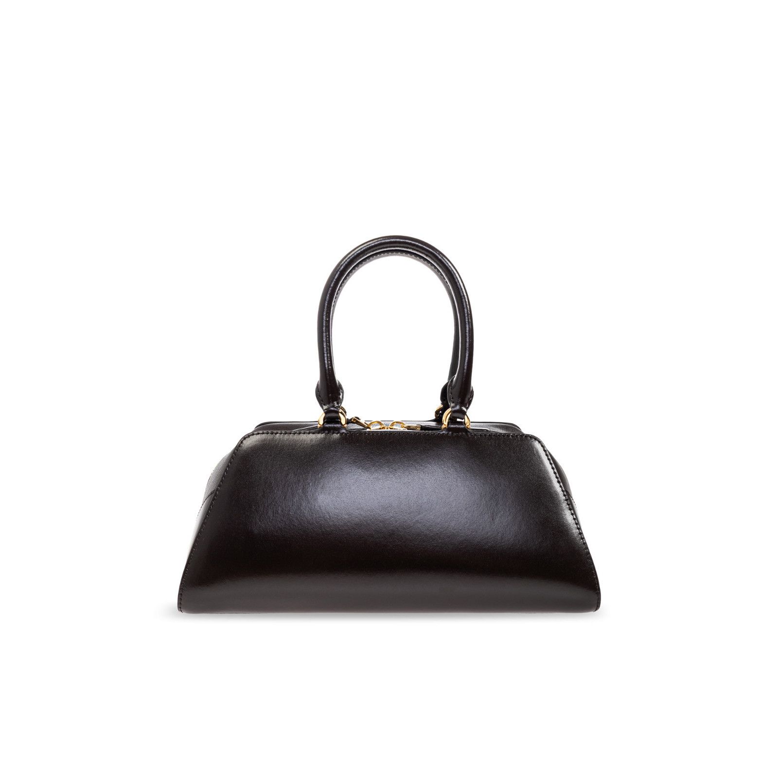 Givenchy GIVENCHY Small Antigona Brown Shiny Leather Top Handle Bag N Size ONE SIZE - 2 Thumbnail