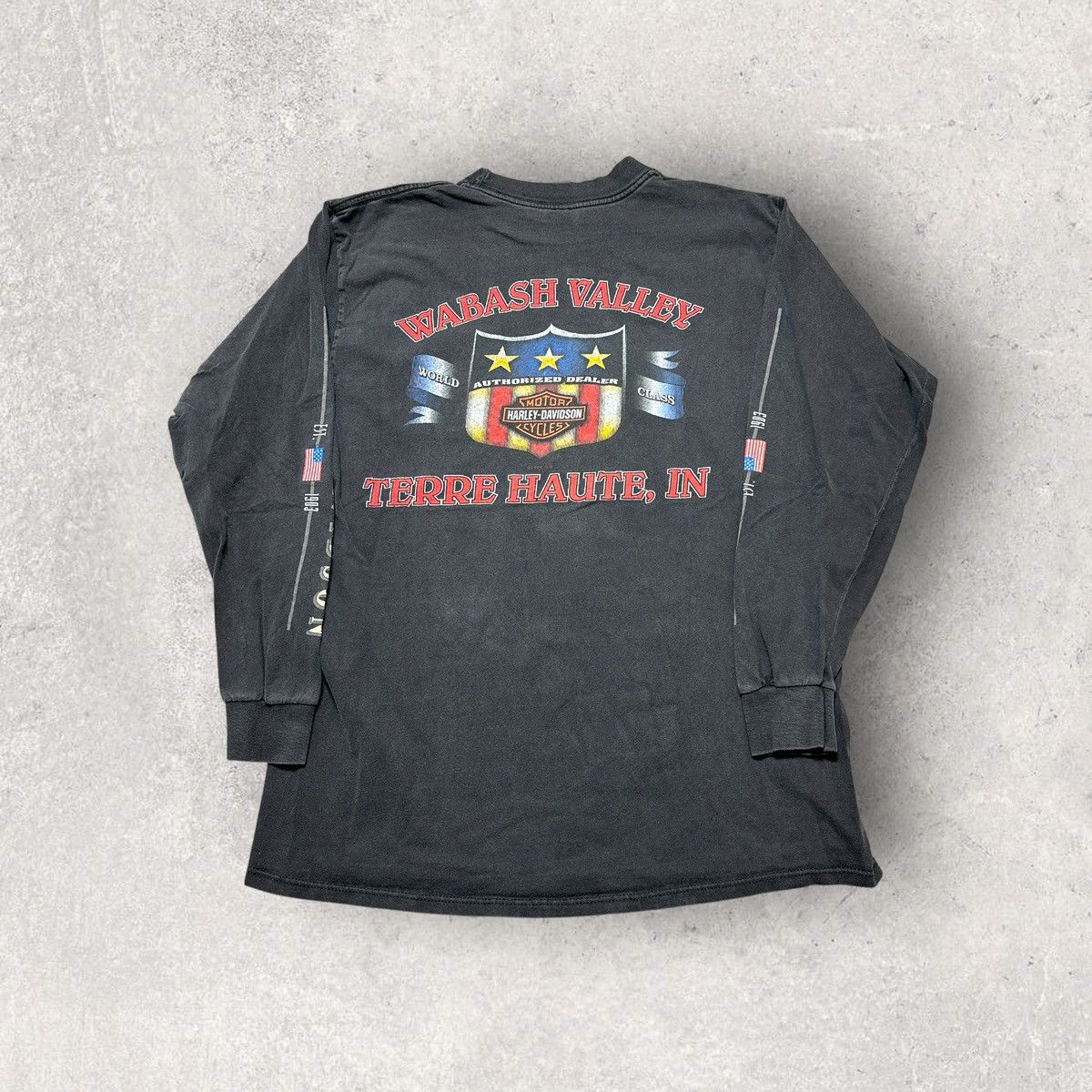 Vintage Vintage Harley Davidson long sleeve tee Size US L / EU 52-54 / 3 - 1 Thumbnail