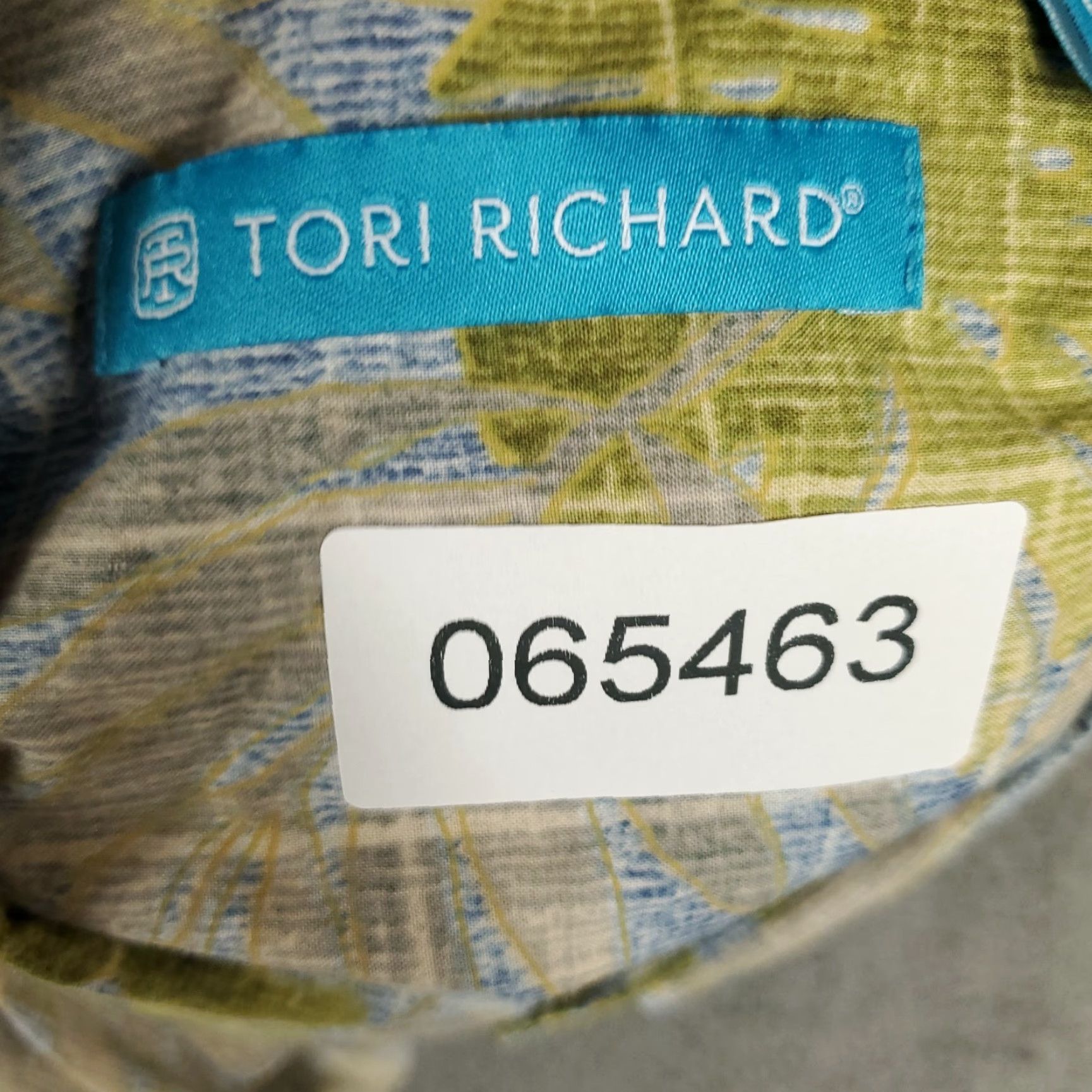 Tori Richard Tori Richard Shirt Mens L Green Floral Button-Up Short Sleeve Casual Shirt Size US L / EU 52-54 / 3 - 6 Thumbnail