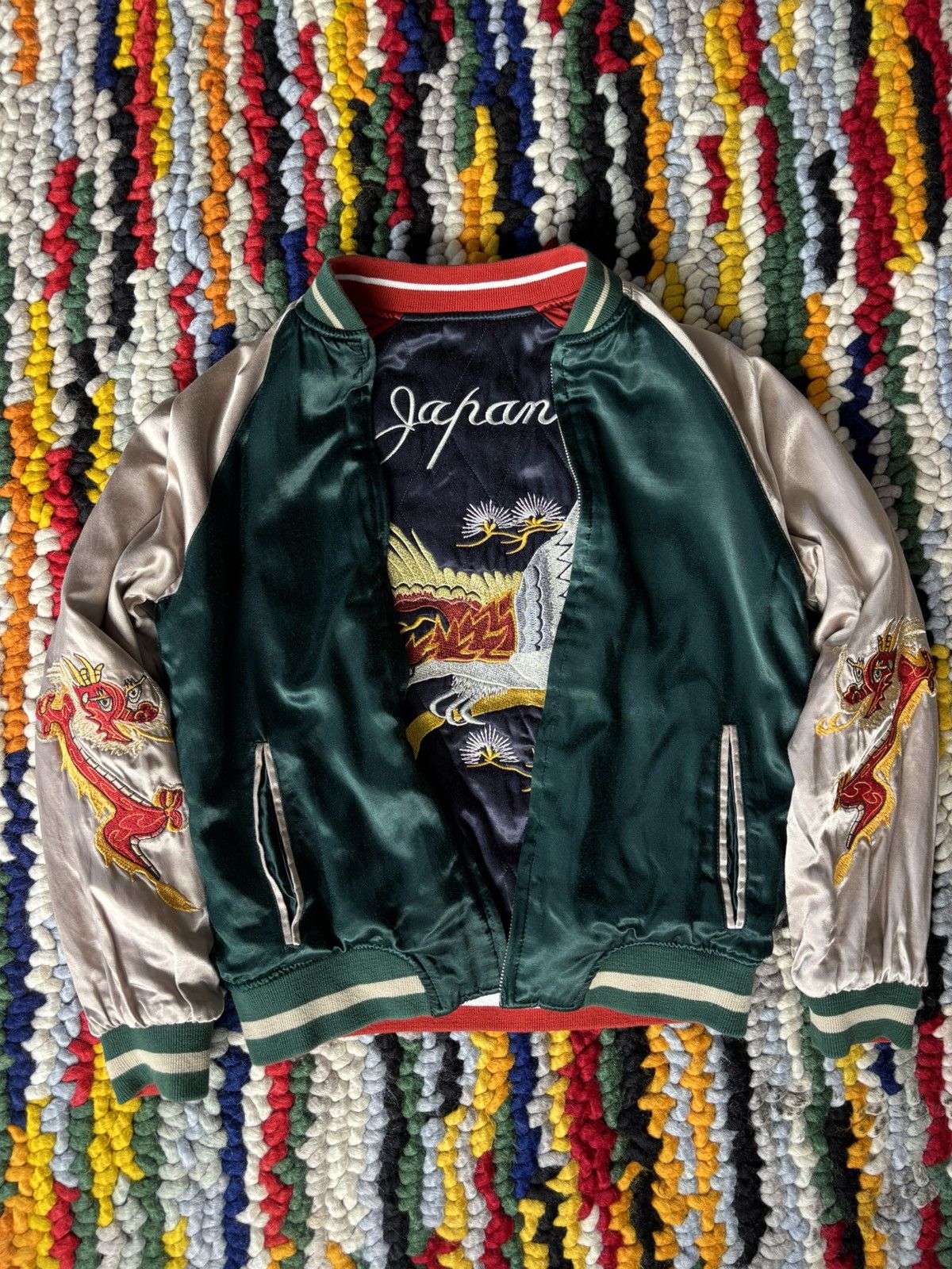 Other Sukajan 88-89 Korea Jacket Reversible Japan Size US S / EU 44-46 / 1 - 2 Thumbnail