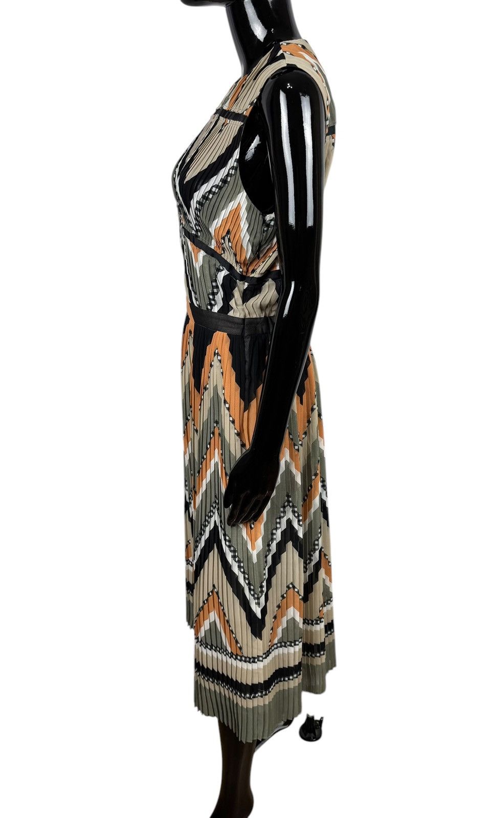 Massimo Dutti Massimo Dutti Pleated Multicolor Maxi Dress size US8 EU40 Size M / US 6-8 / IT 42-44 - 5 Thumbnail