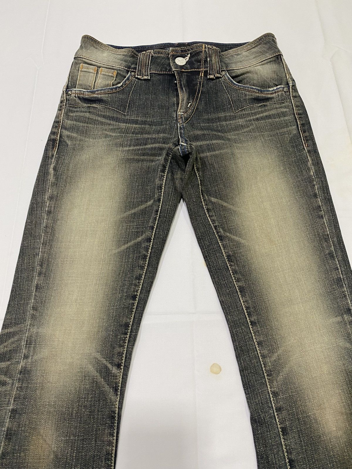 Edwin Japanese brand X something by edwin flare spiral jeans Size US 28 / EU 44 - 8 Thumbnail