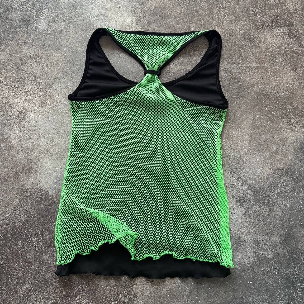 20471120 × Japanese Brand Avant Garde Mesh Gothic Rave Opium Y2K Tank Top Size S / US 4 / IT 40 - 6 Thumbnail