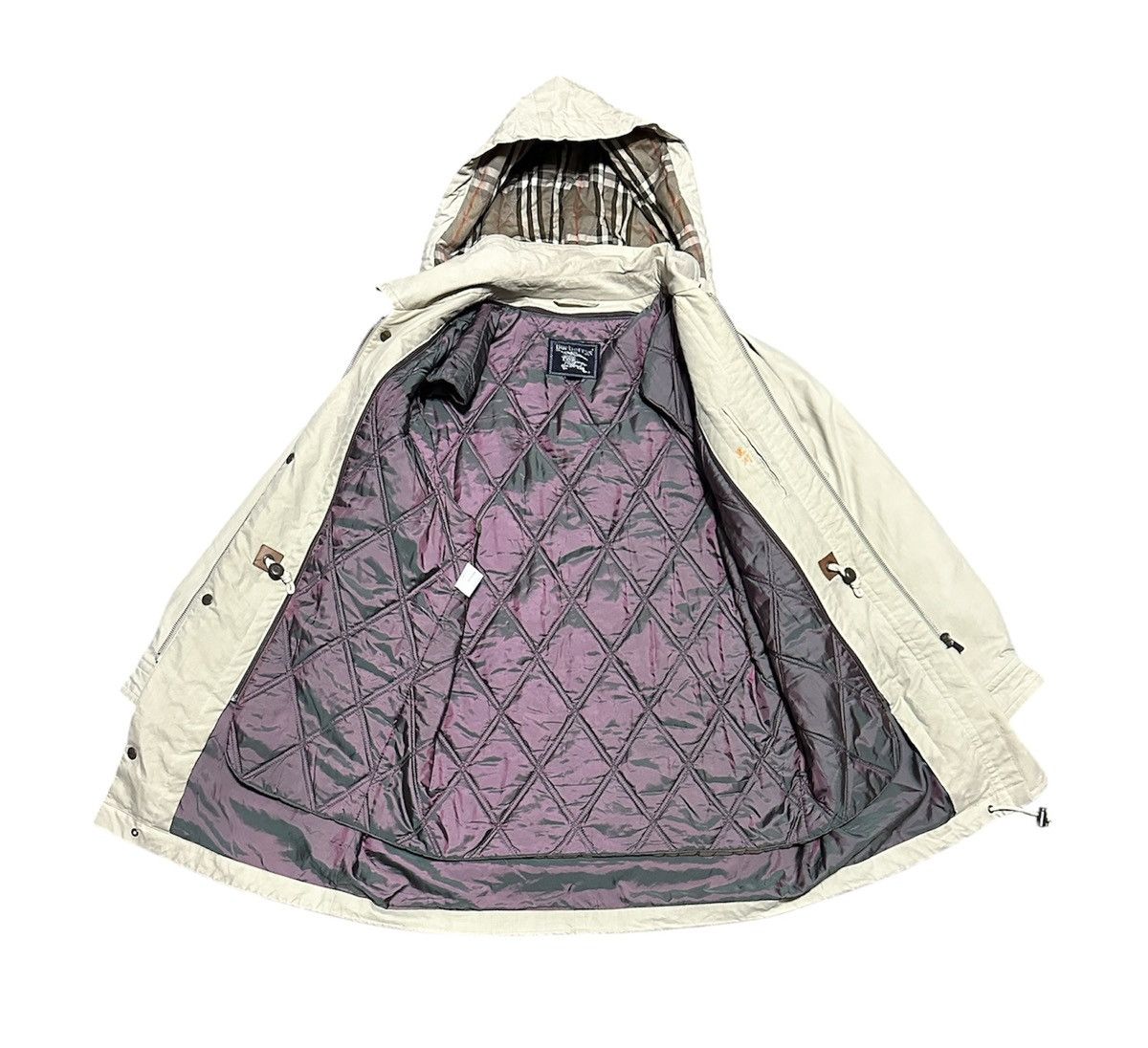 Burberry Vintage Burberrys Parkas Jacket Hoodie Size US M / EU 48-50 / 2 - 4 Thumbnail