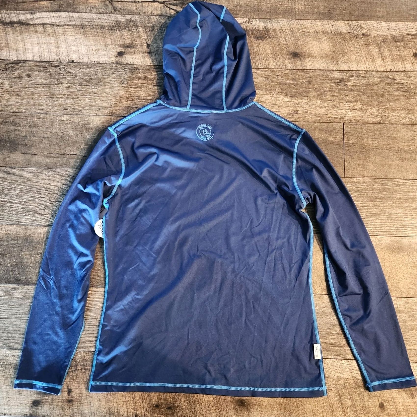 Panama Jack Panama Jack UPF Fishing Shirt Womens Medium Blue Long Sleeve Hooded UPF 35 New! Size M / US 6-8 / IT 42-44 - 5 Thumbnail