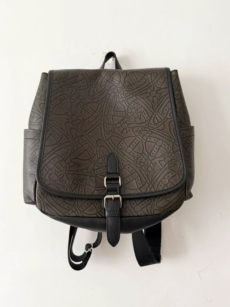 Vivienne Westwood Vivienne Westwood Classic green relief Saturn embossed bac Size ONE SIZE - 2 Thumbnail