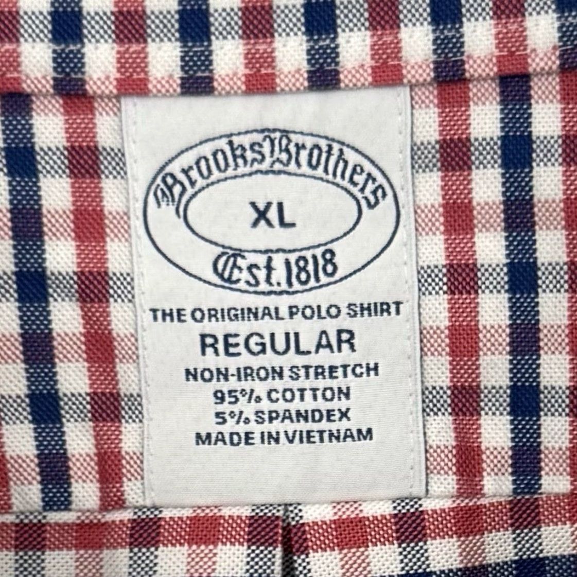 Brooks Brothers Brook Brothers Button Up Shirt Mens XL Academia Office Gingham Preppy 2010s Size US XL / EU 56 / 4 - 7 Thumbnail