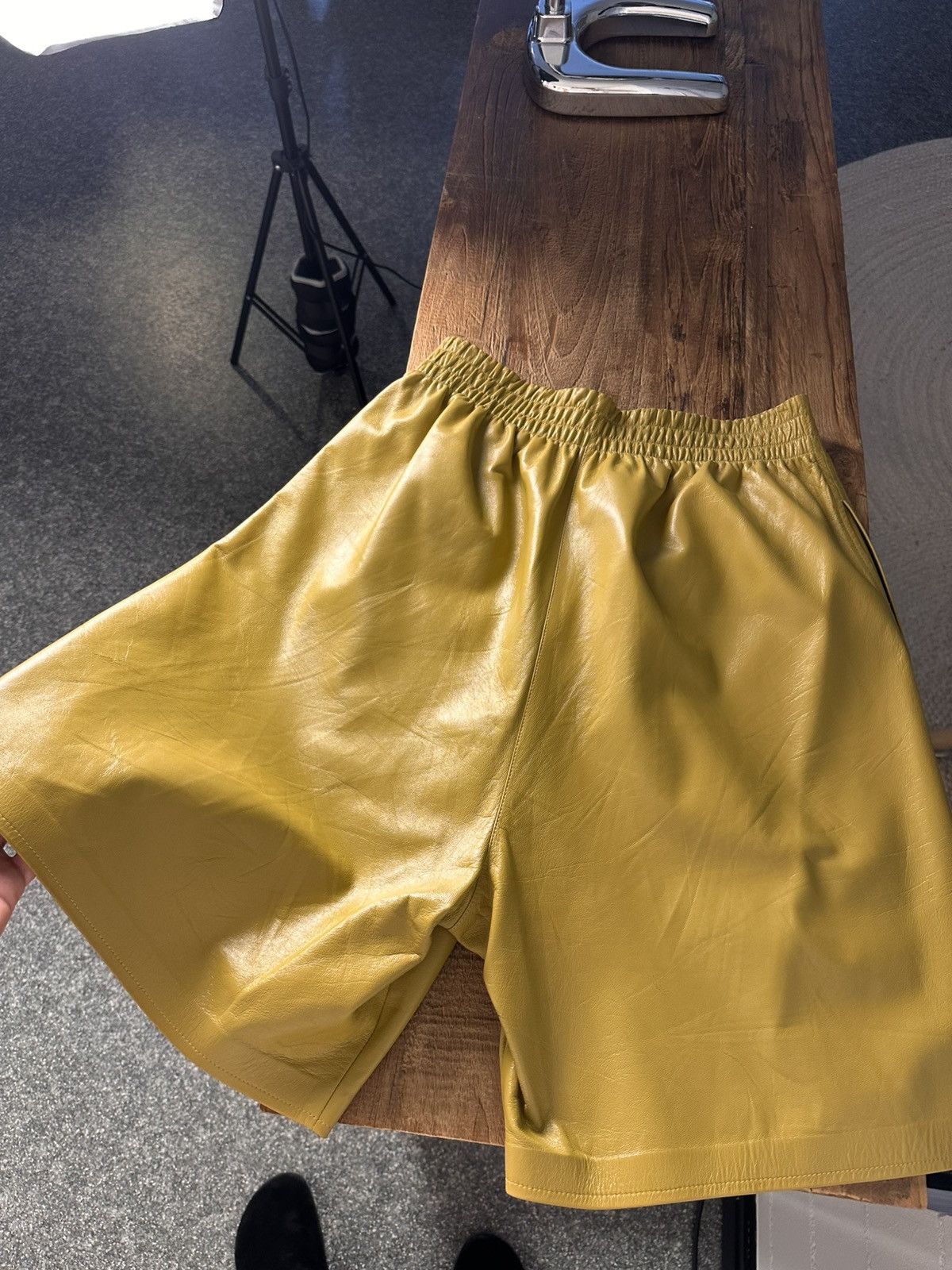 Bottega Veneta Bottega Veneta Leather Shorts Size US 32 / EU 48 - 13 Thumbnail