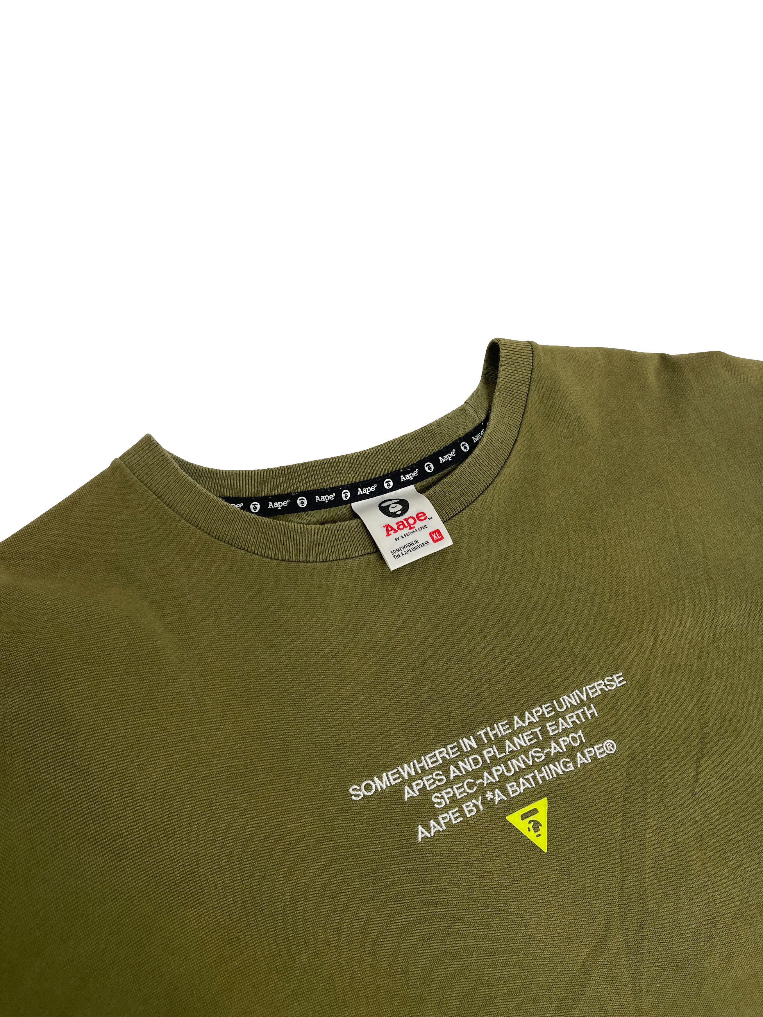 Aape AAPE Multi Print Apunvs Tee AAPE by A Bathing Ape Size US XL / EU 56 / 4 - 4 Thumbnail