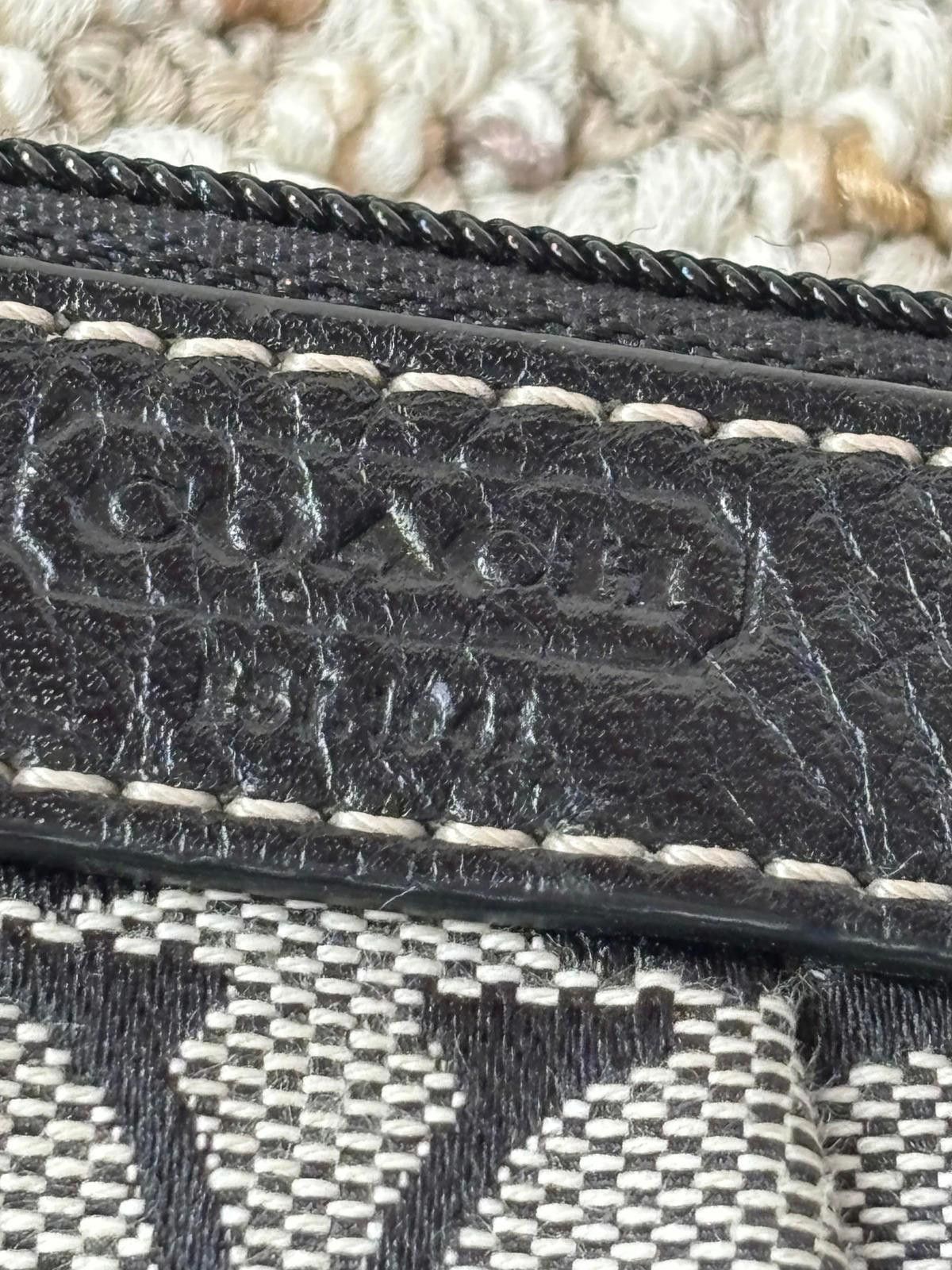 Coach Coach Signature logo Fabric Print Wristlet Pouch Size ONE SIZE - 2 Thumbnail