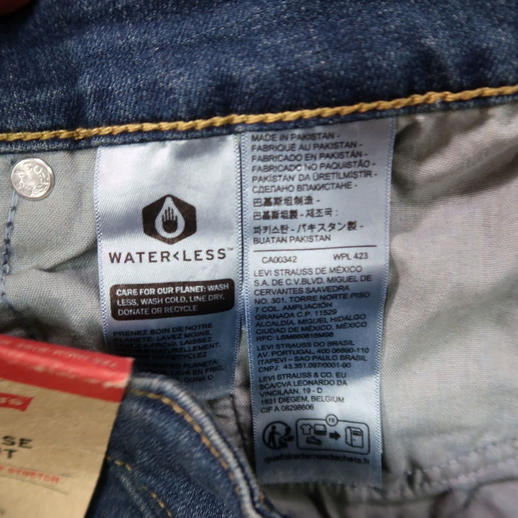 Levi's Levi's 725 Boot Cut Jeans Women's 33 Blue Denim Stretch Pants Regular High Rise 5-Pocket Brand Levi's Size 24" / US 00 / IT 34 - 7 Thumbnail