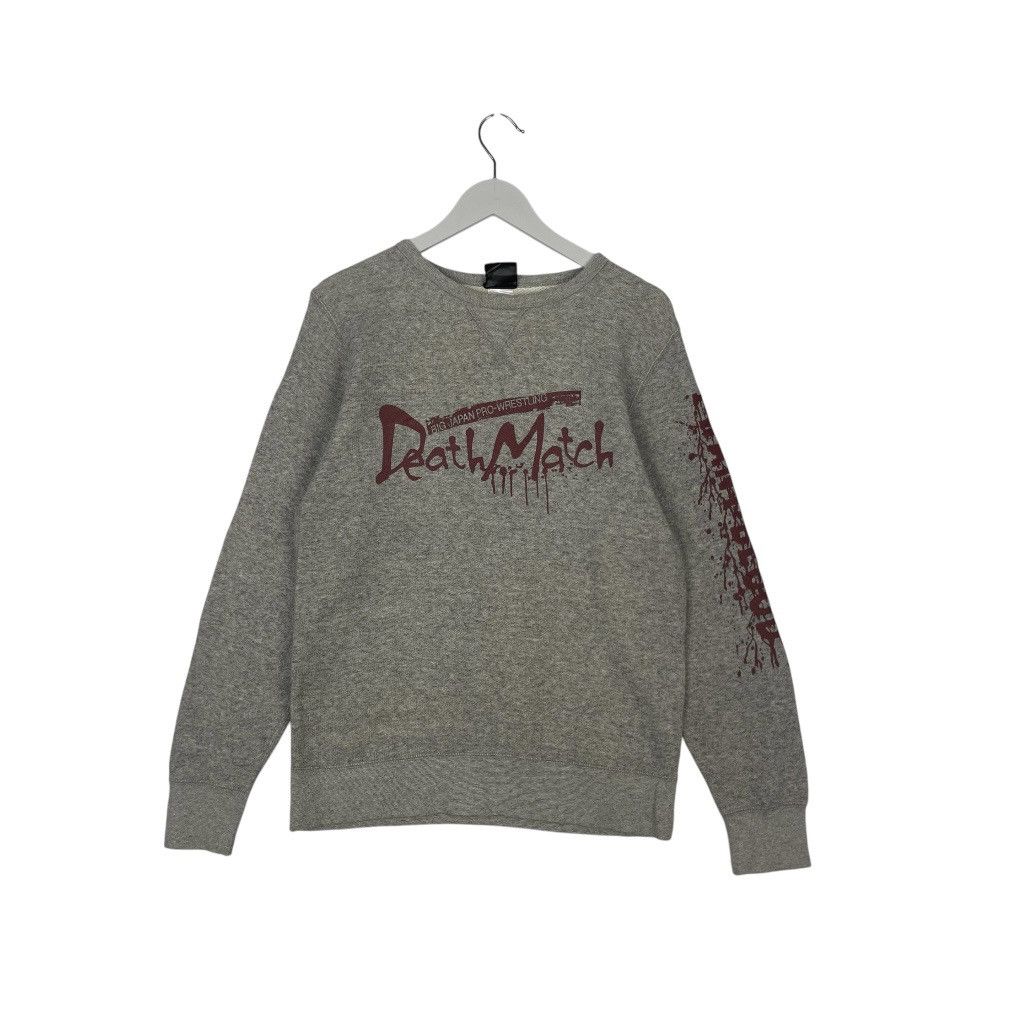 Designer × Vintage vintage Hoodie/sweater Death match freak Size US S / EU 44-46 / 1 - 1 Thumbnail