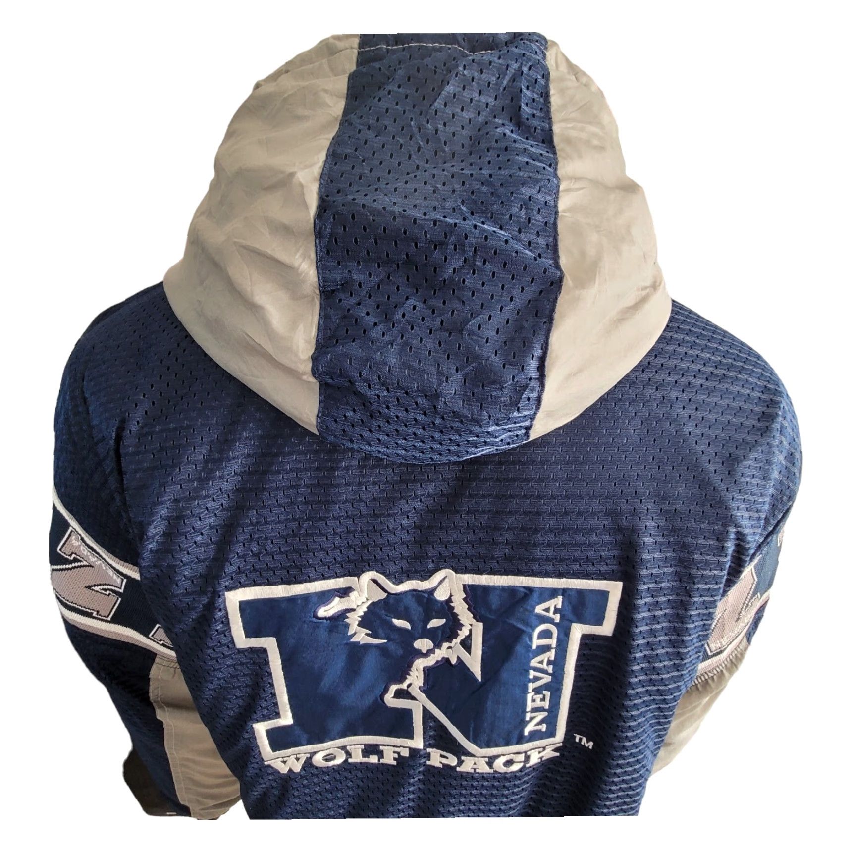 Pro Player Pro Player NFL Wolf Pack Nevada Reversible Jacket XXL Jacket Men Navy Grey Wolf Pack 90s Event Stadium NFL Jerseys NFL 2XL} Size US XXL / EU 58 / 5 - 5 Thumbnail