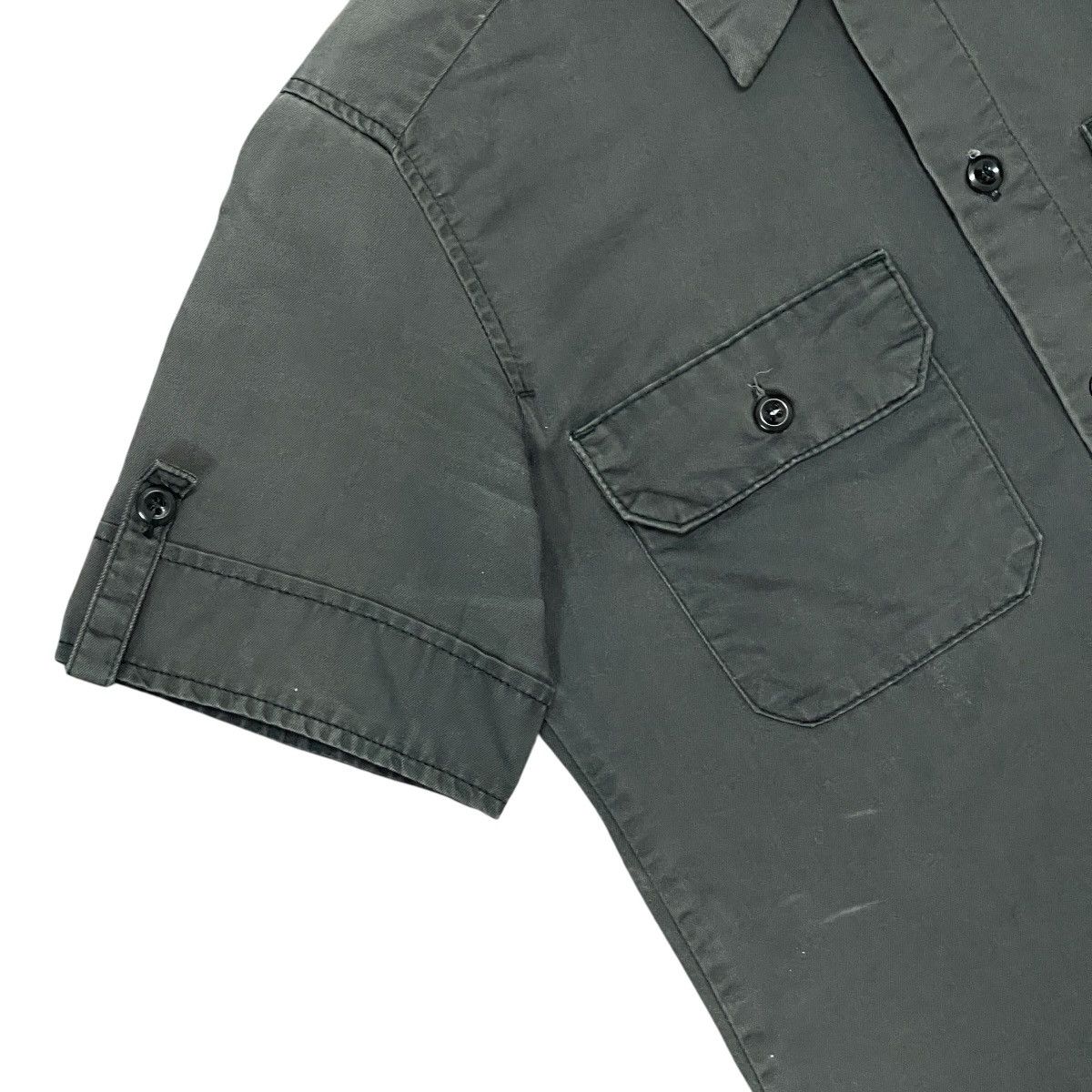 Hysteric Glamour Vintage Hysteric Glamour Punk Aesthetic Army Workwear Shirt Size US S / EU 44-46 / 1 - 16 Thumbnail