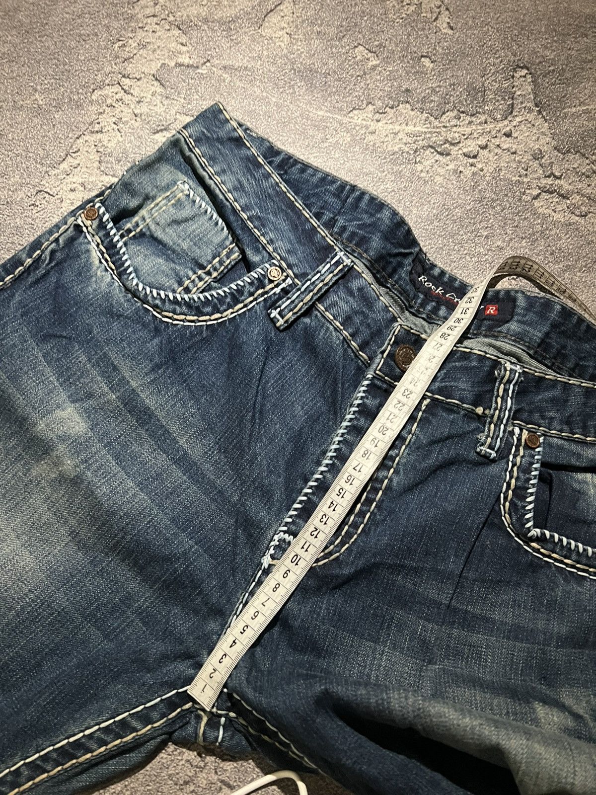 Japanese Brand Avant-Garde Archive Destroyed Jeans / Number Njne Style Size US 39 - 12 Thumbnail