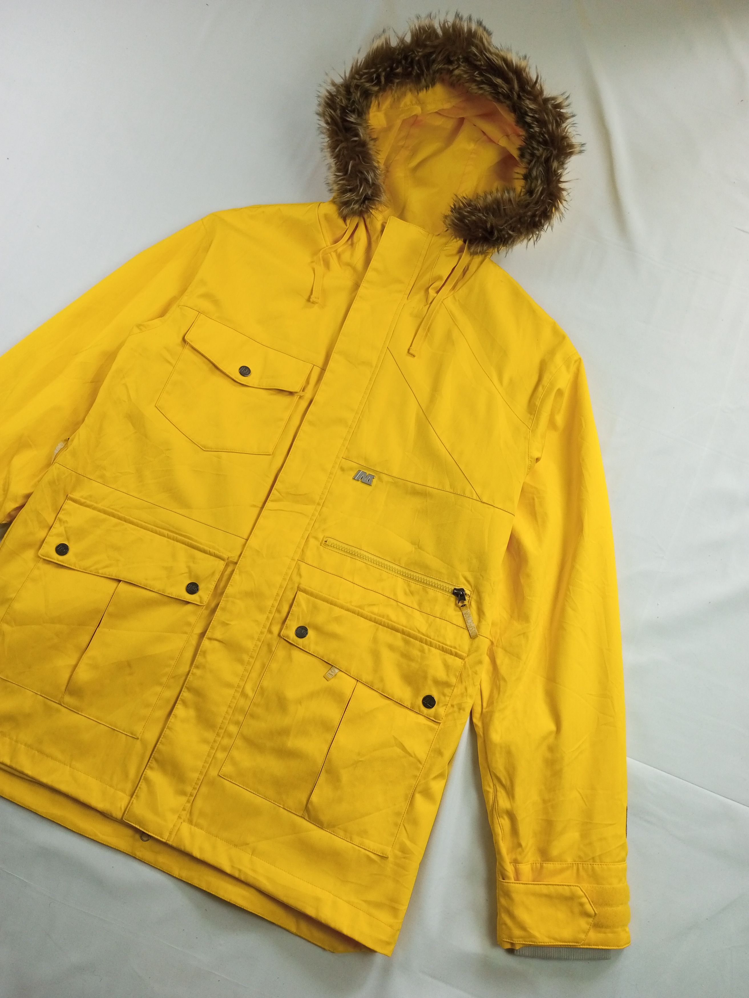 Japanese Brand Inspection Removable Fur Parka Jacket L.G.B. Style Size US L / EU 52-54 / 3 - 2 Thumbnail