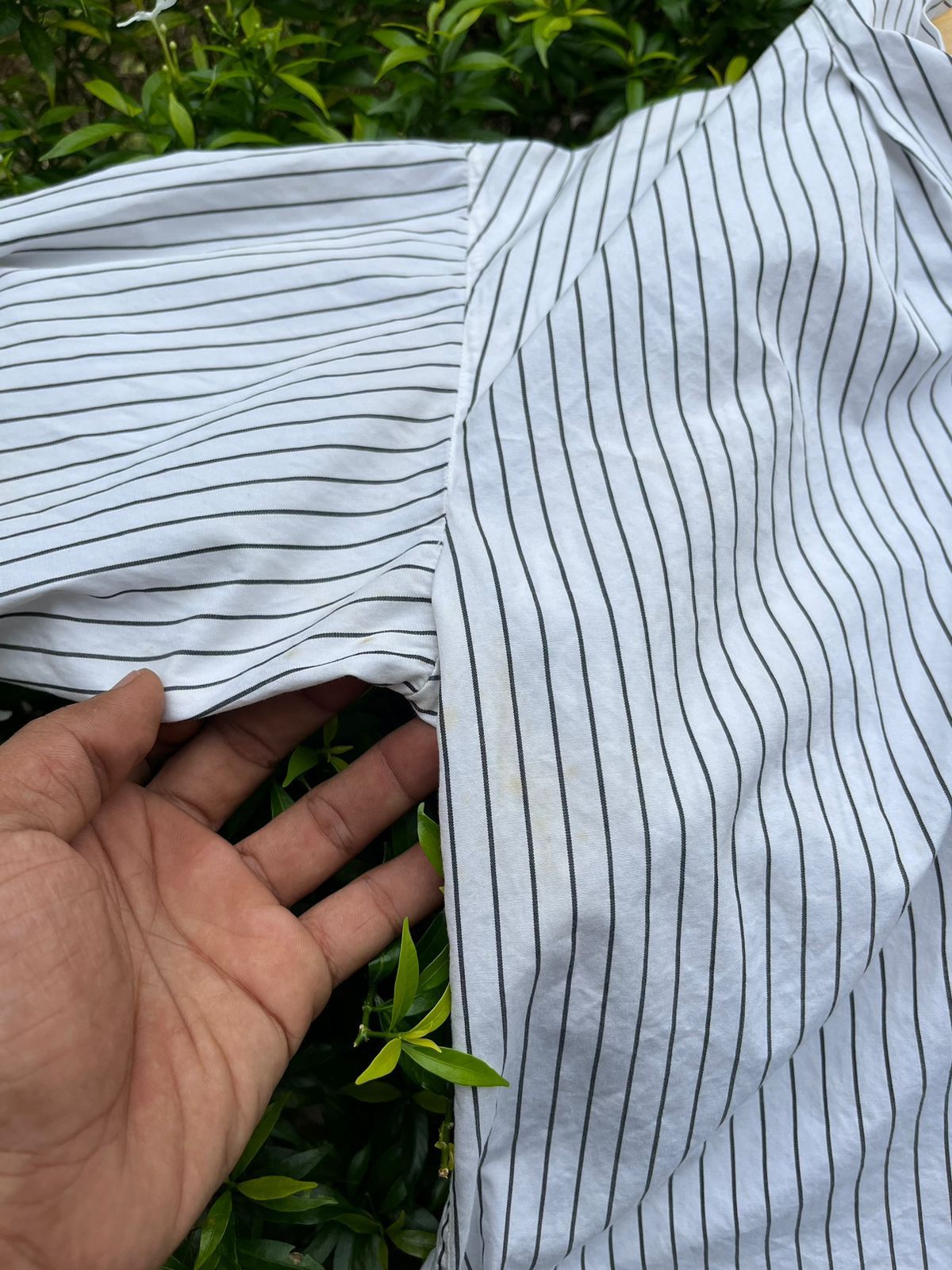 Issey Miyake × Japanese Brand Issey Miyake Stripe Button Shirt Size US M / EU 48-50 / 2 - 5 Thumbnail